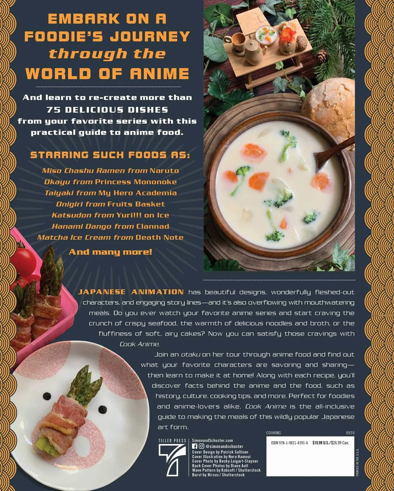 Cook Anime: Eat Like Your Favorite Character--From Bento to Yakisoba: A Cookbook