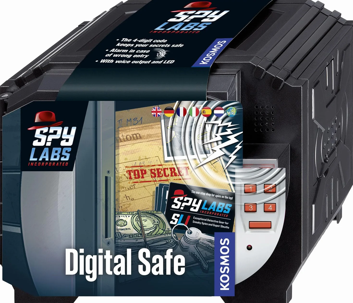 Spy Labs Digital Safe INT: Detektiv-Set