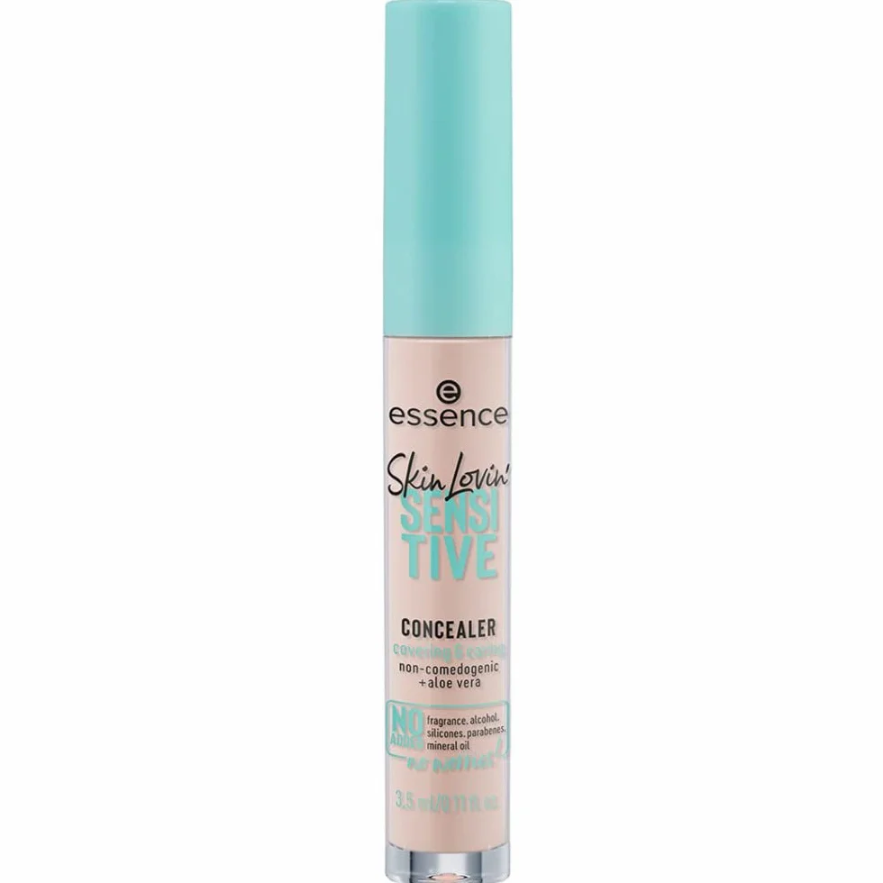 essence Korektor skin lovin' SENSITIVE, nawilżanie, łagodzenie, do wrażliwych oczu / skóry, naturalny (3.5ml)