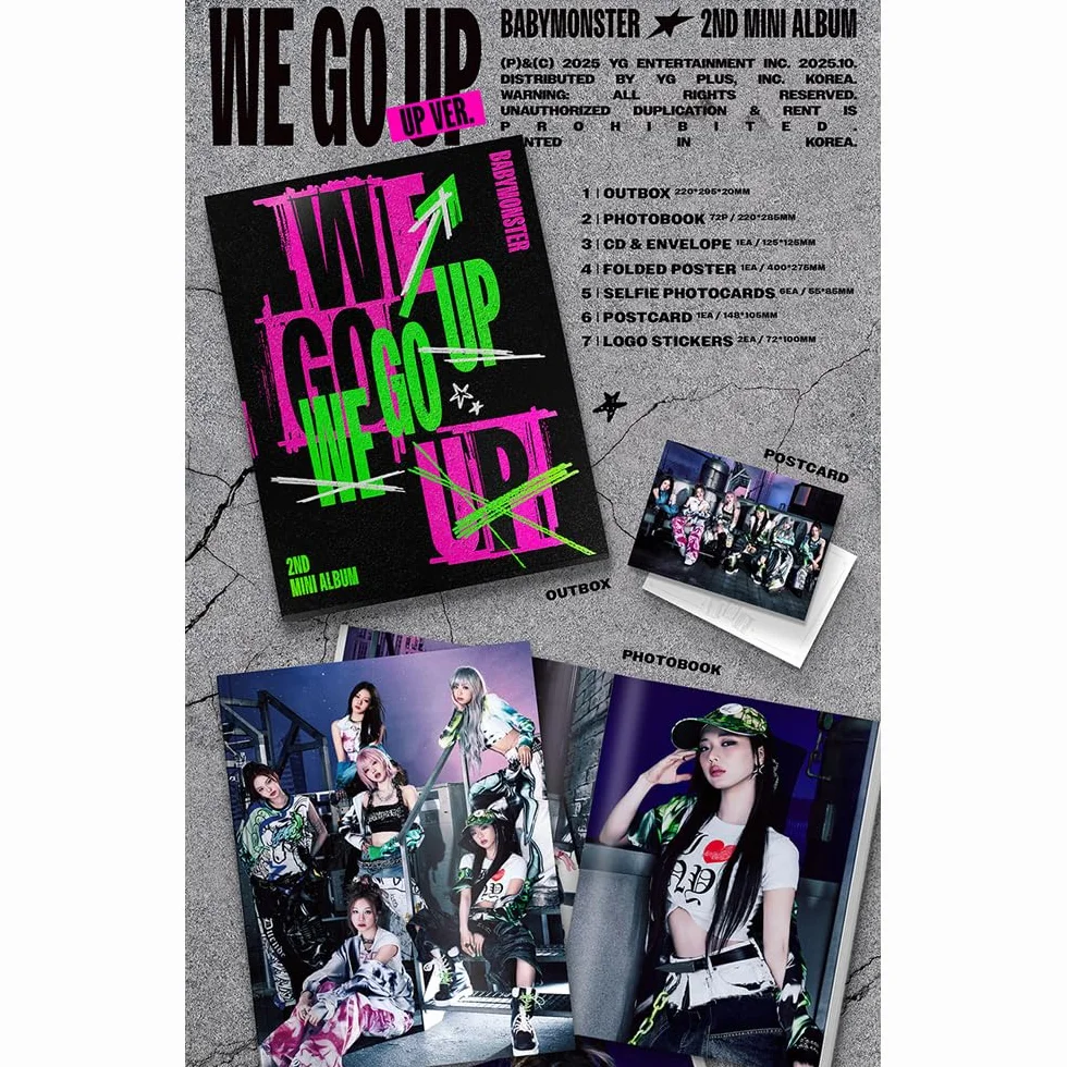 Baby Monster WE GO UP 2nd mini album UP ver