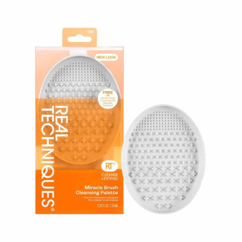 Real Techniques Paleta do czyszczenia pędzli z żelową próbką