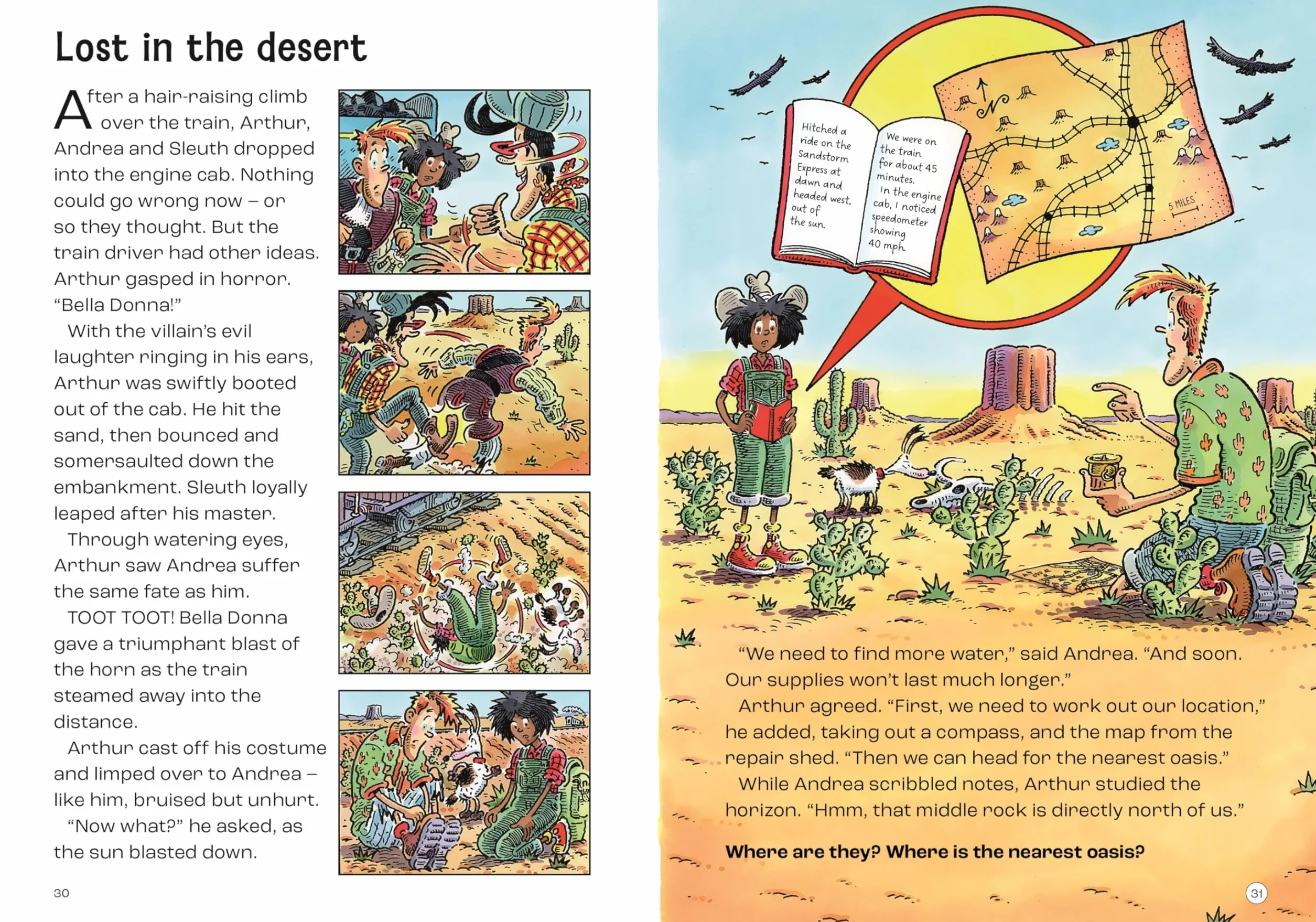 Agent Arthur's Desert Challenge