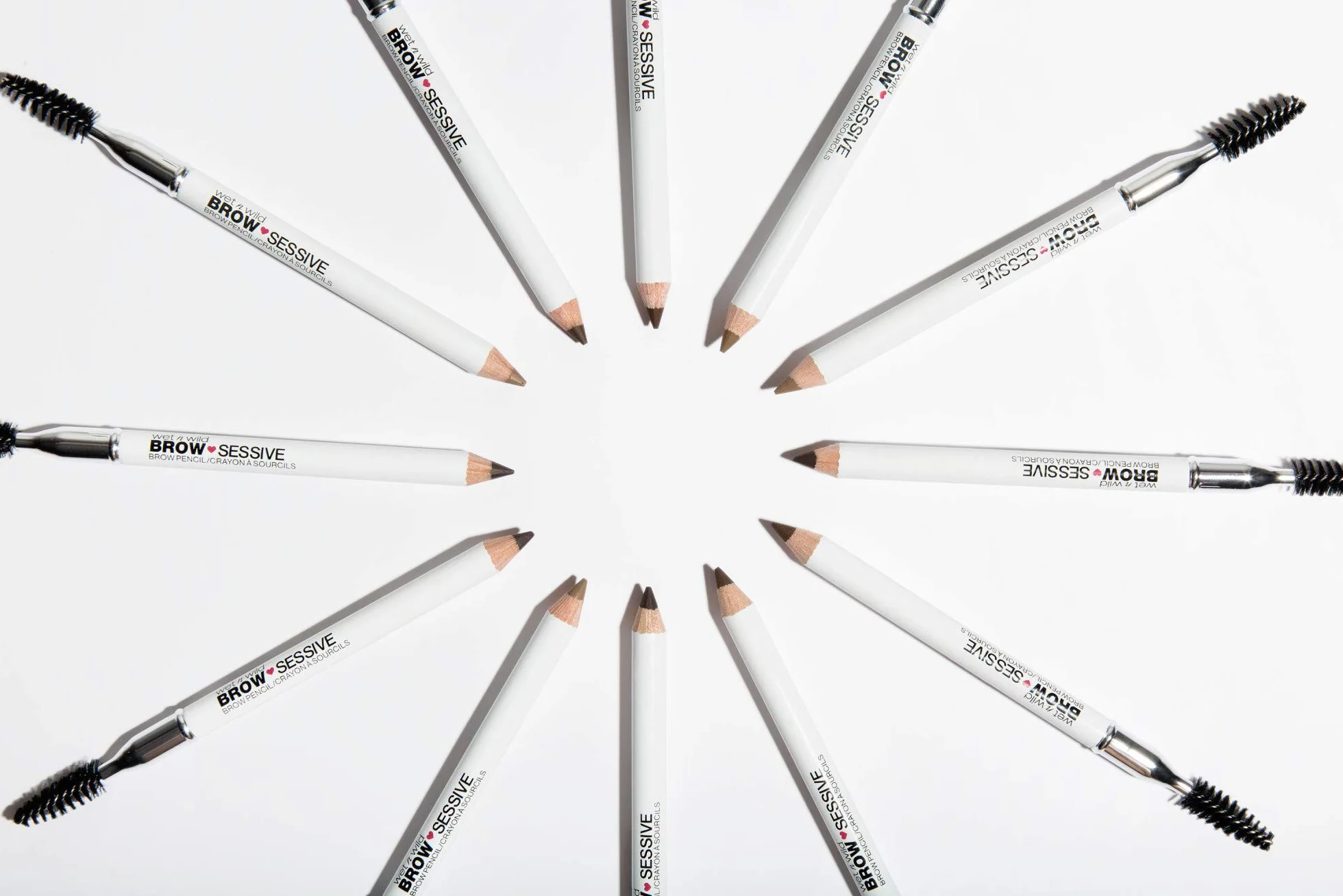 Wet n Wild, Kredka do Brwi Brow-Sessive, Kredka do Brwi z Dwoma Końcówkami i Szczoteczką do Cienkich i Grubych Brwi, Naturalny Wygląd, Możliwość Budowania Koloru, Odcień Medium Brown