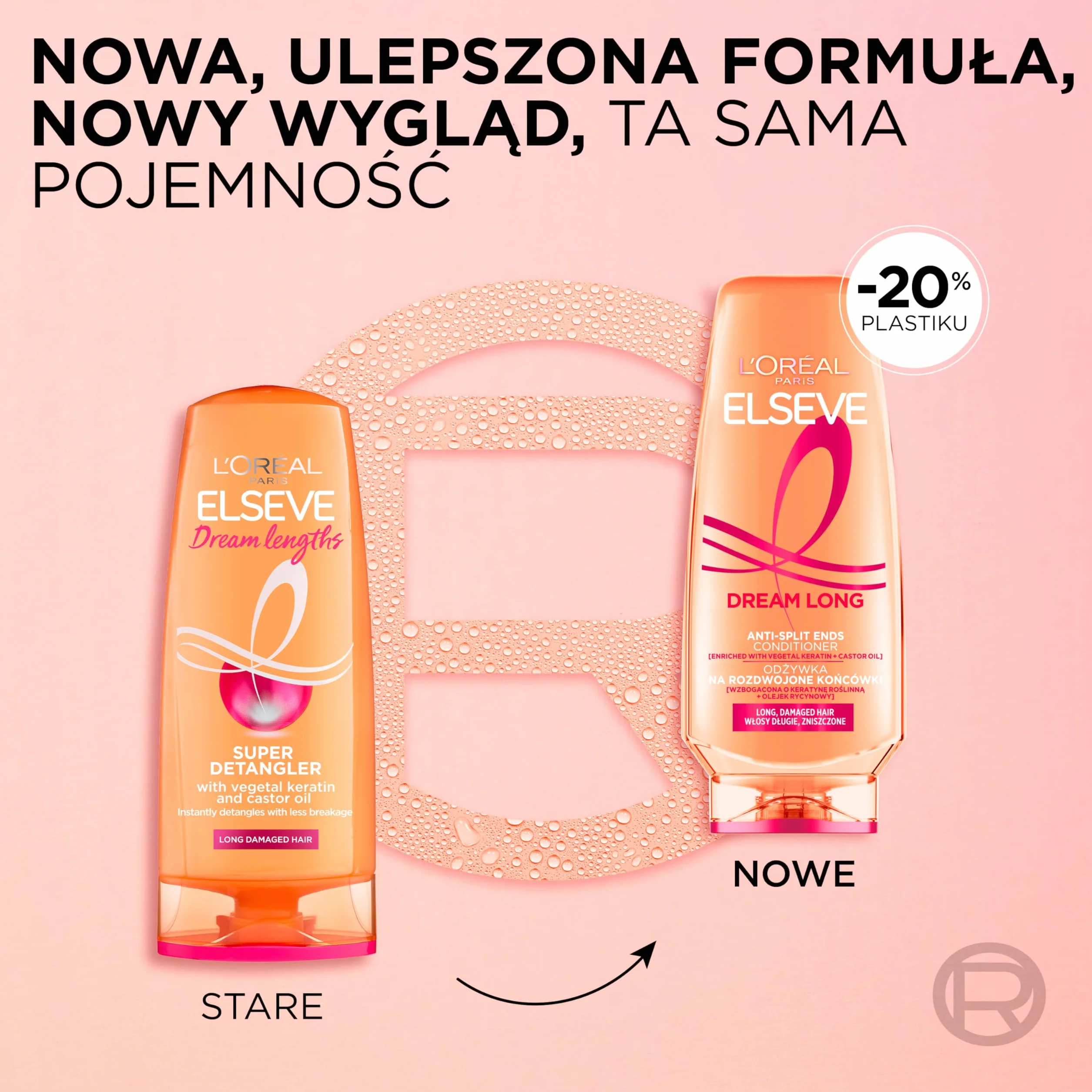 L'Oreal Paris Elseve Dream Long Odżywka Rozplątująca Do Długich Włosów 200 Ml