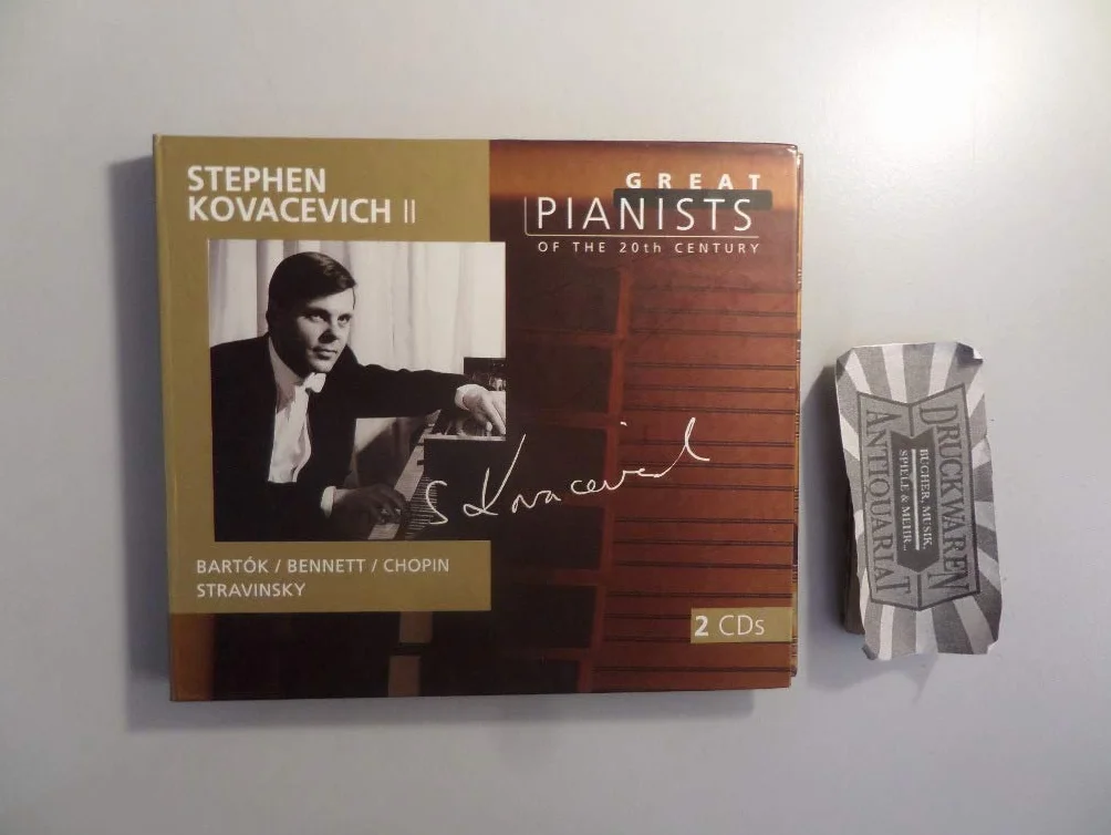 Great pianists of the 20th century, Stephen Kovacevich (II)