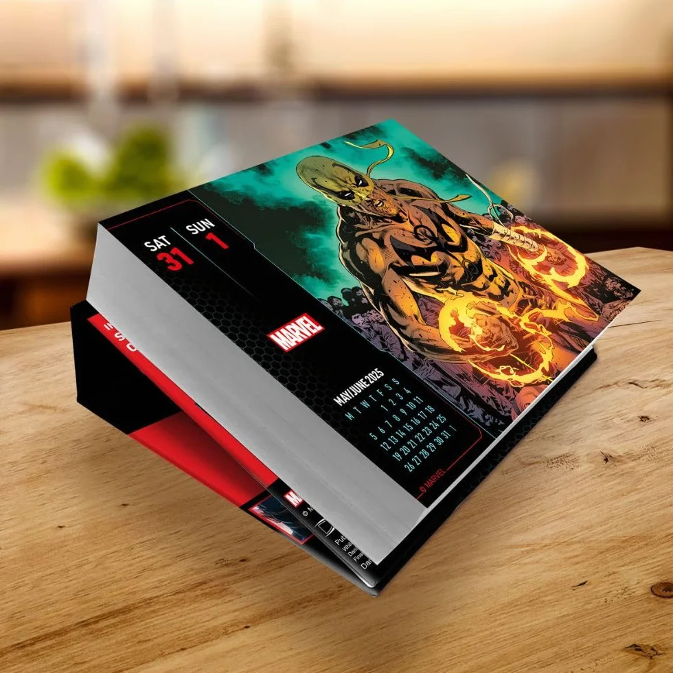 Marvel Desk Block Calendar 2025: Original Danilo-Tagesabreißkalender [Kalendar]