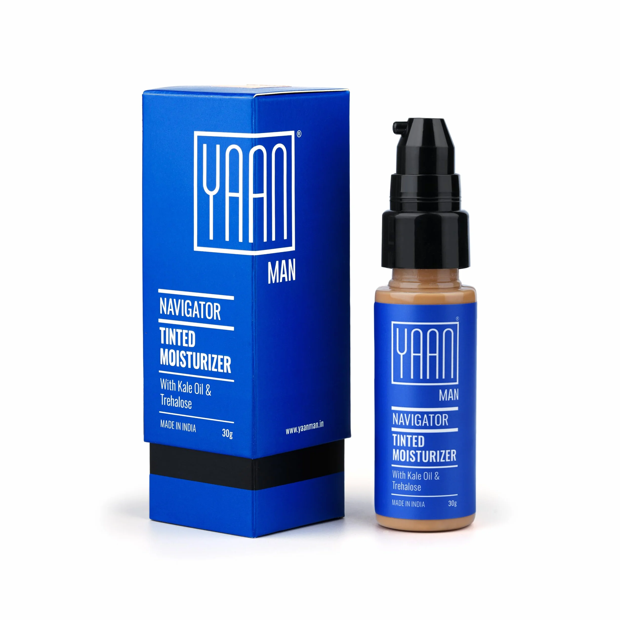 YAAN MAN Tinted Face Moisturizer for Men 30 gm Light