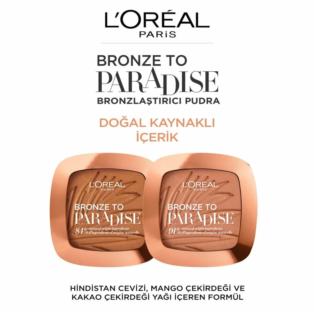 L’OREAL PARIS Matowy bronzer do twarzy 03 Back To Bronze 9g