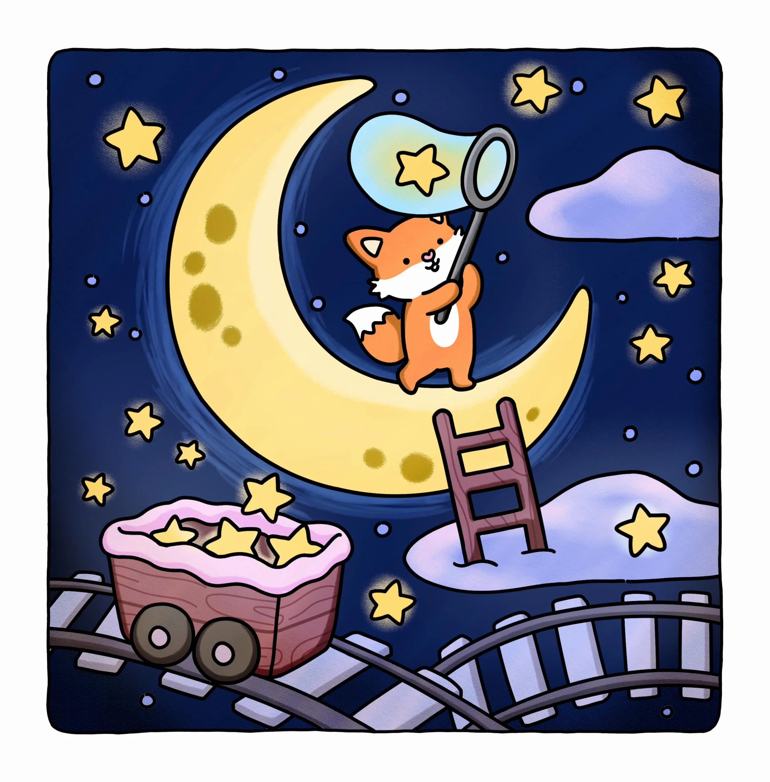 Fuzzy Tales: Fairycore Coloring Book for Adults & Teens Featuring Adorable Animals Characters