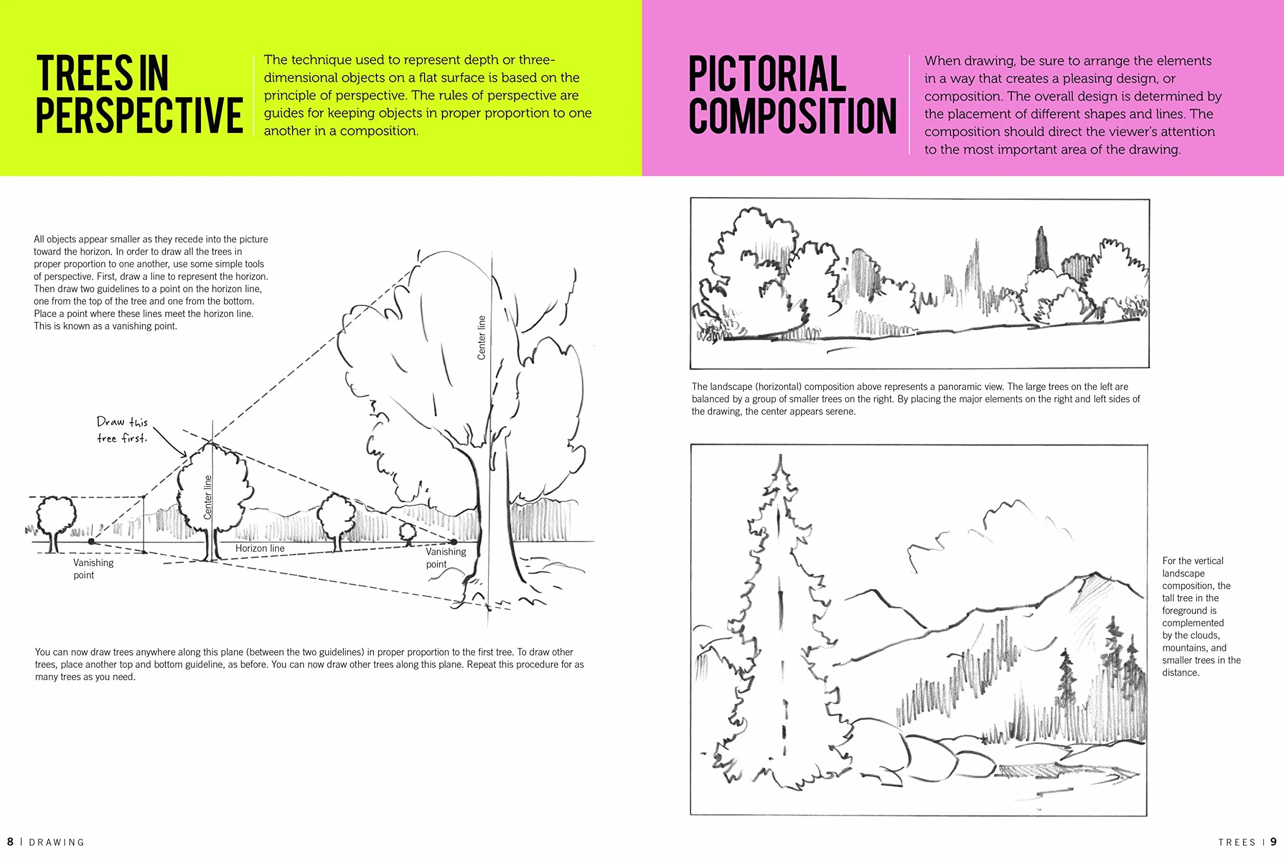 Drawing: Trees with William F. Powell: Learn to Draw Step by Step