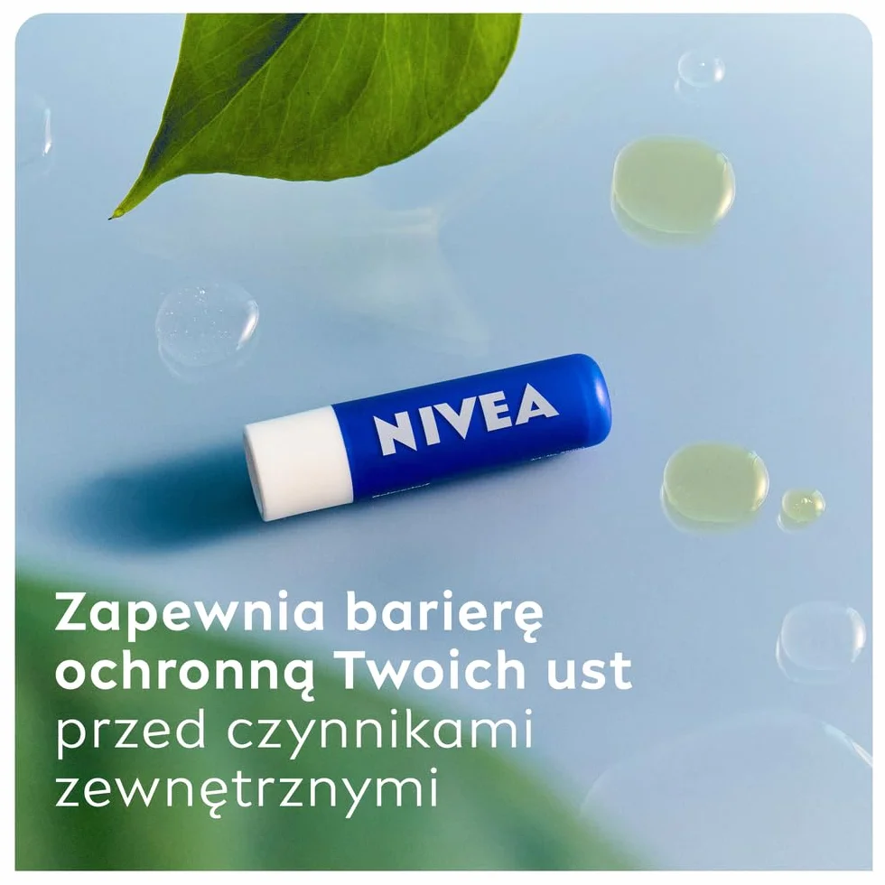 NIVEA Original Pielęgnująca pomadka do ust; 4,8 g
