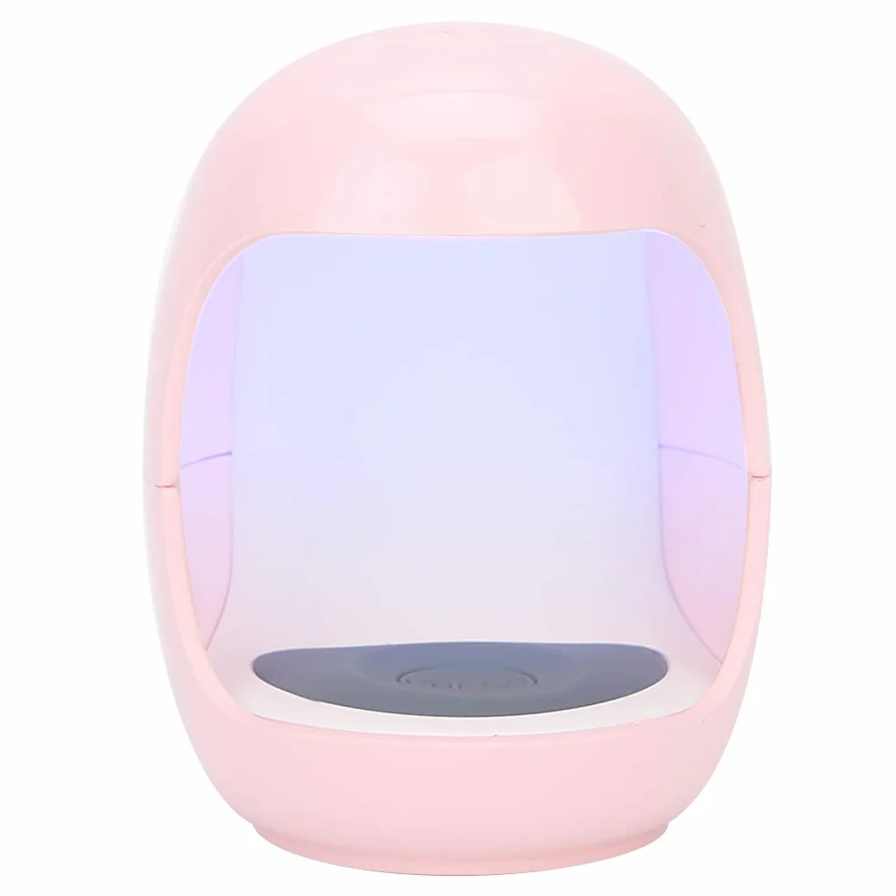 Mini Lampa UV LED do Paznokci, Przenośna USB do Żelowego Lakieru, Różowy