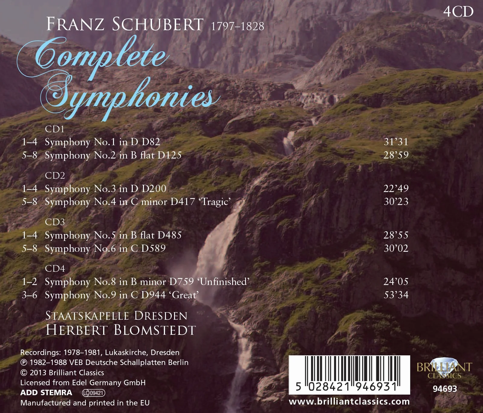 Schubert: Complete Symphonies