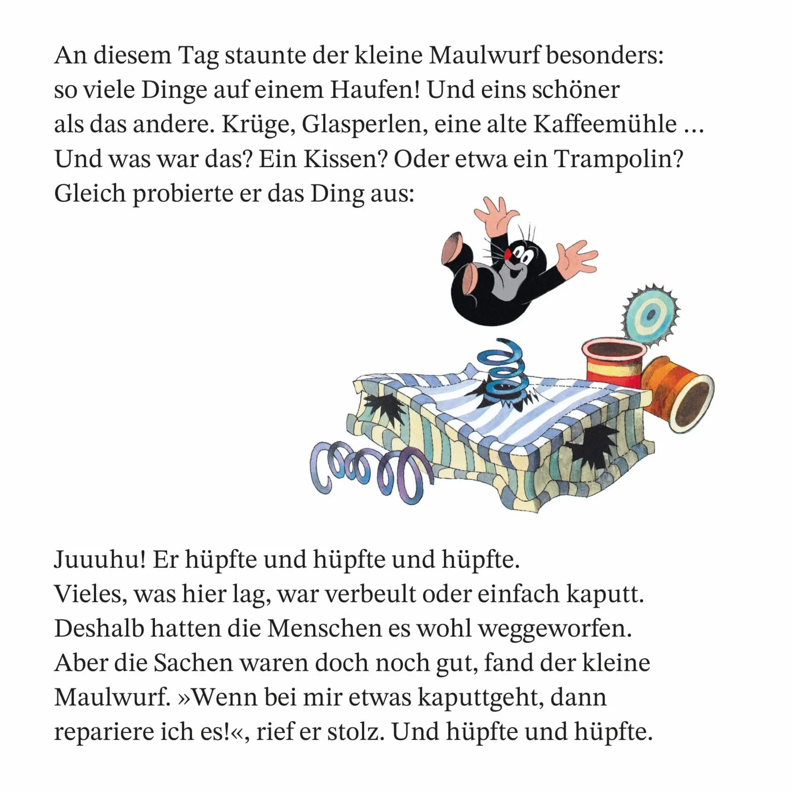 Maxi Pixi 466: Der kleine Maulwurf und der Regenschirm