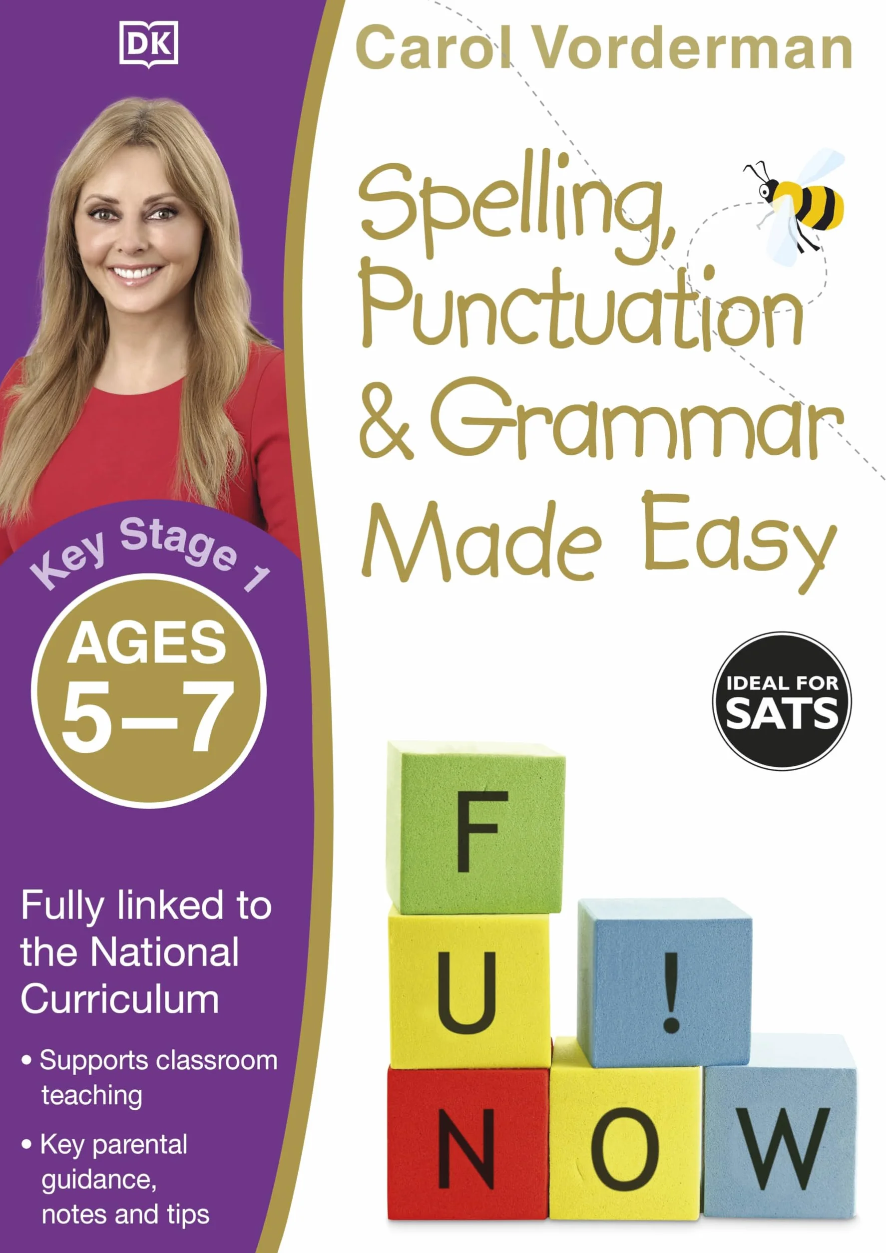 Spelling, Punctuation & Grammar Made Easy, Ages 5-7 (Key Stage 1): Supports the National Curriculum, English Exercise Book (Made Easy Workbooks)