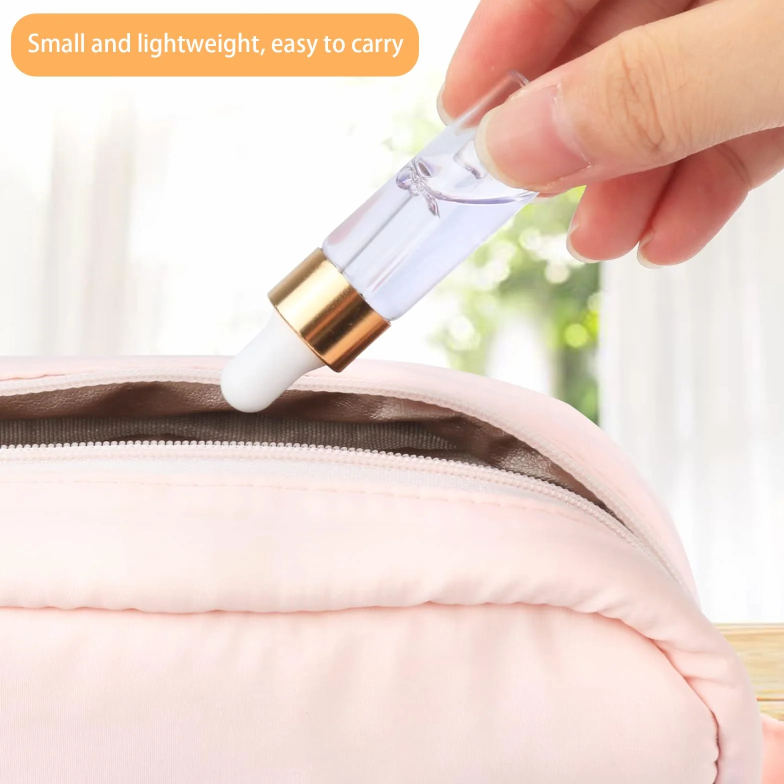 Szklane butelki z pipetą 5 ml mini do olejków eterycznych aromaterapii