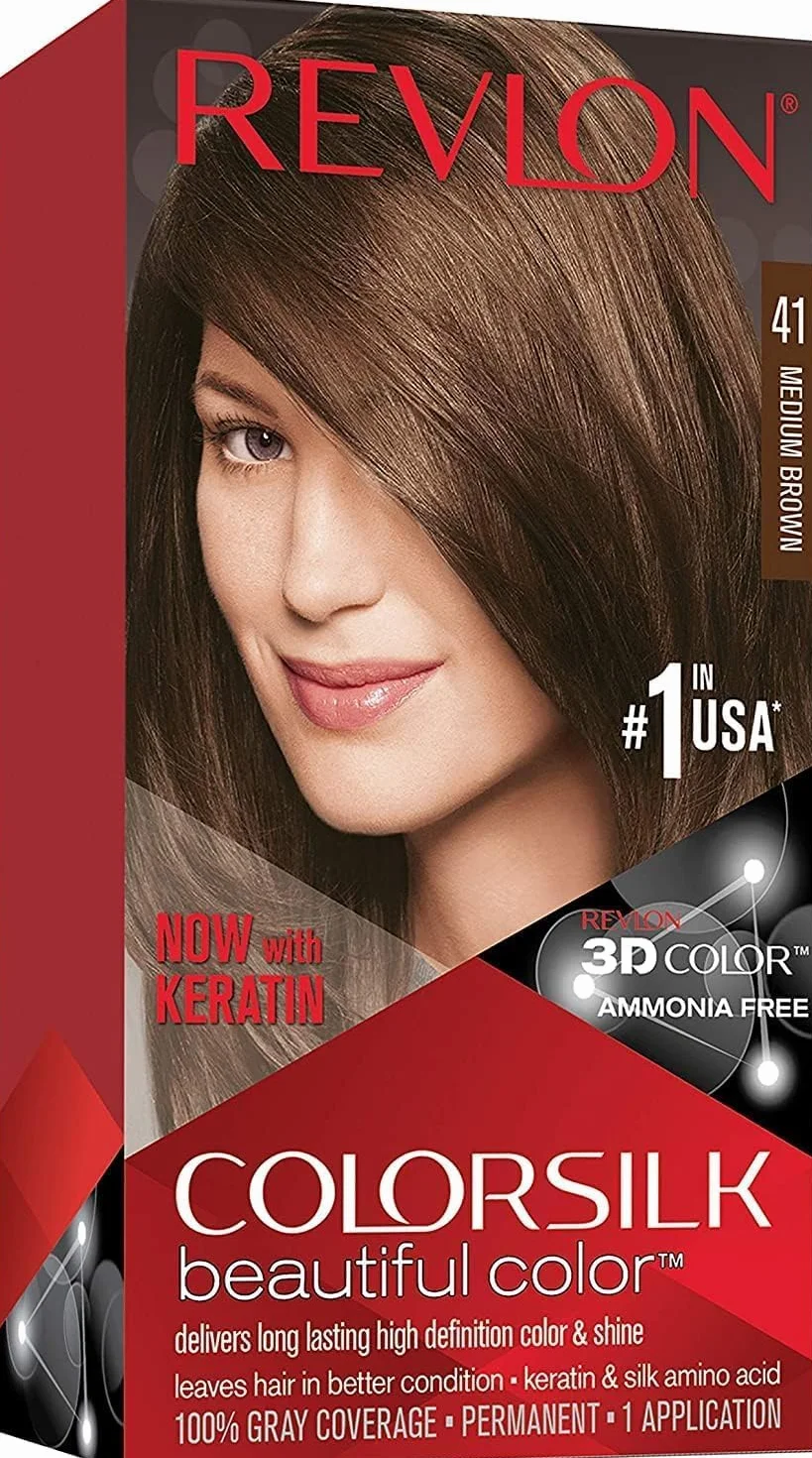 Revlon Colorsilk Farba do Włosów 41 Medium Brown 130 ml
