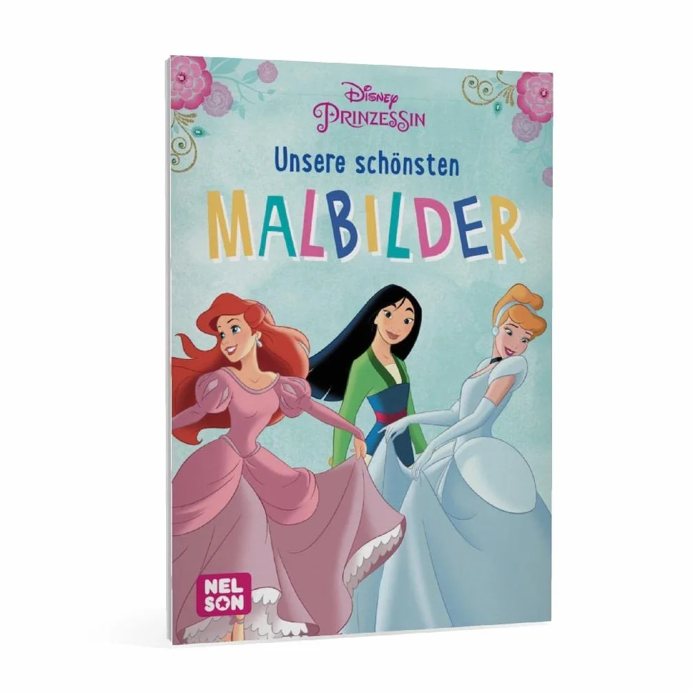 Disney Prinzessin: Unsere schönsten Malbilder: Komm mit ein eine zauberhafte Welt!