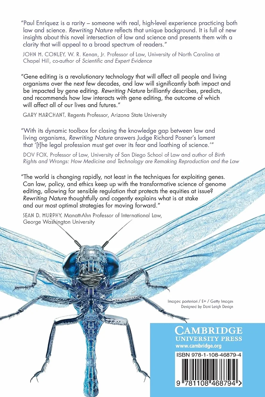 Rewriting Nature: The Future of Genome Editing and How to Bridge the Gap Between Law and Science