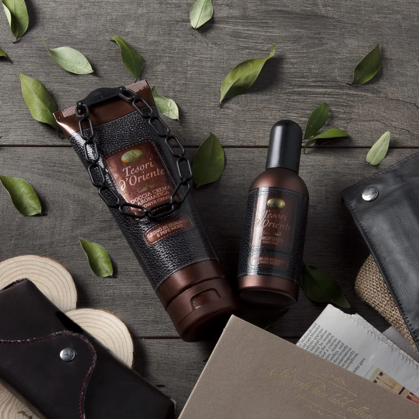 Tesori d'Oriente Aromatyczny zapach męski z drewna Guajaco 100 ml