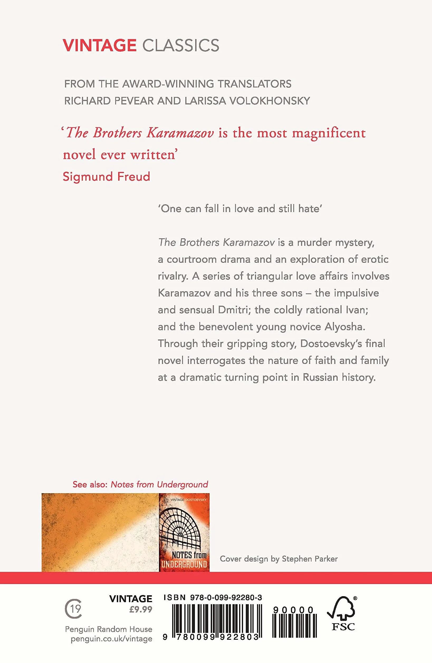 Brothers Karamazov: Translated by Richard Pevear & Larissa Volokhonsky: A Russian Classic Courtroom Mystery