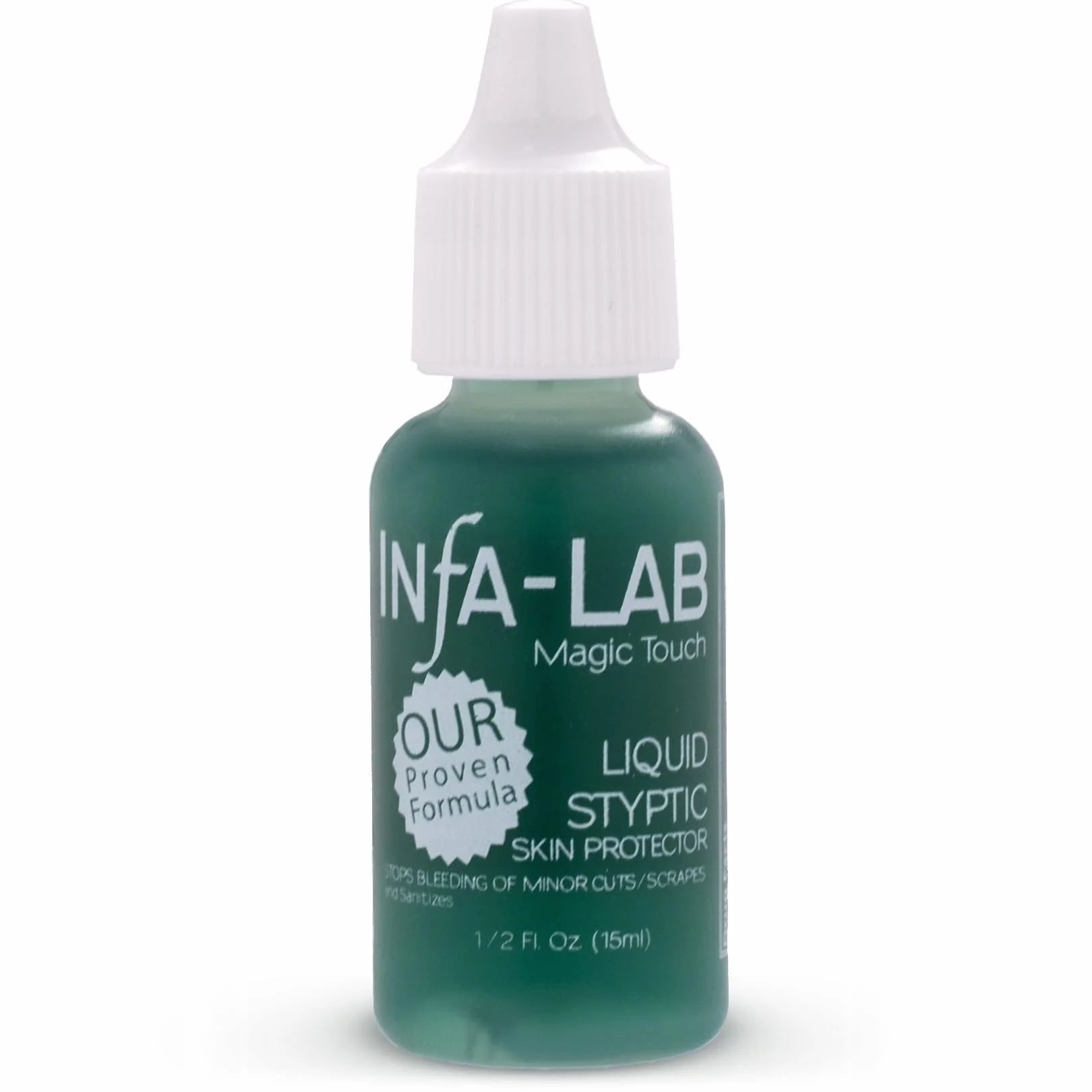 Infa-Lab Płyn hemostatyczny do skórek paznokci z aloesem 15 ml
