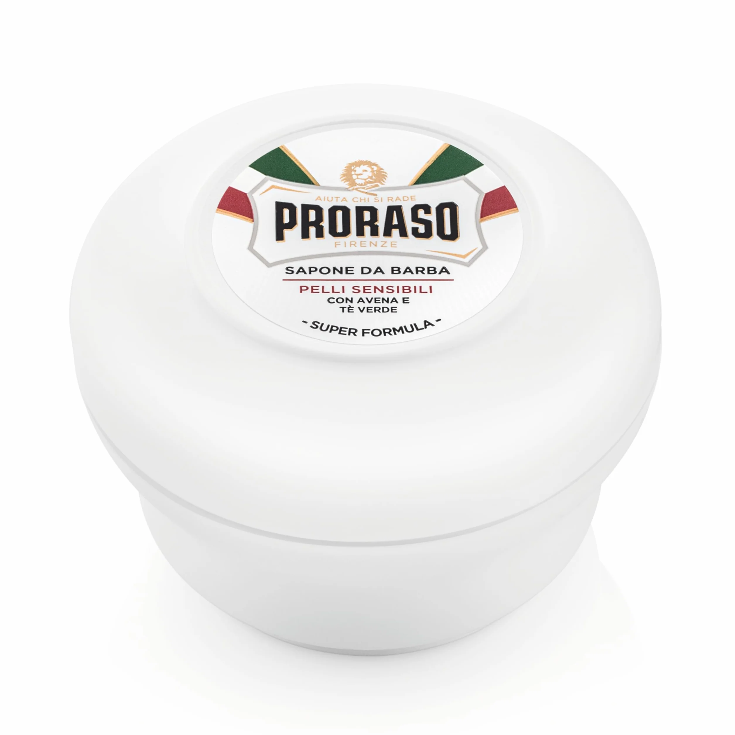 Proraso Golenie Mydło dla Skóry Wrażliwej w Miska 150 ml, Biały