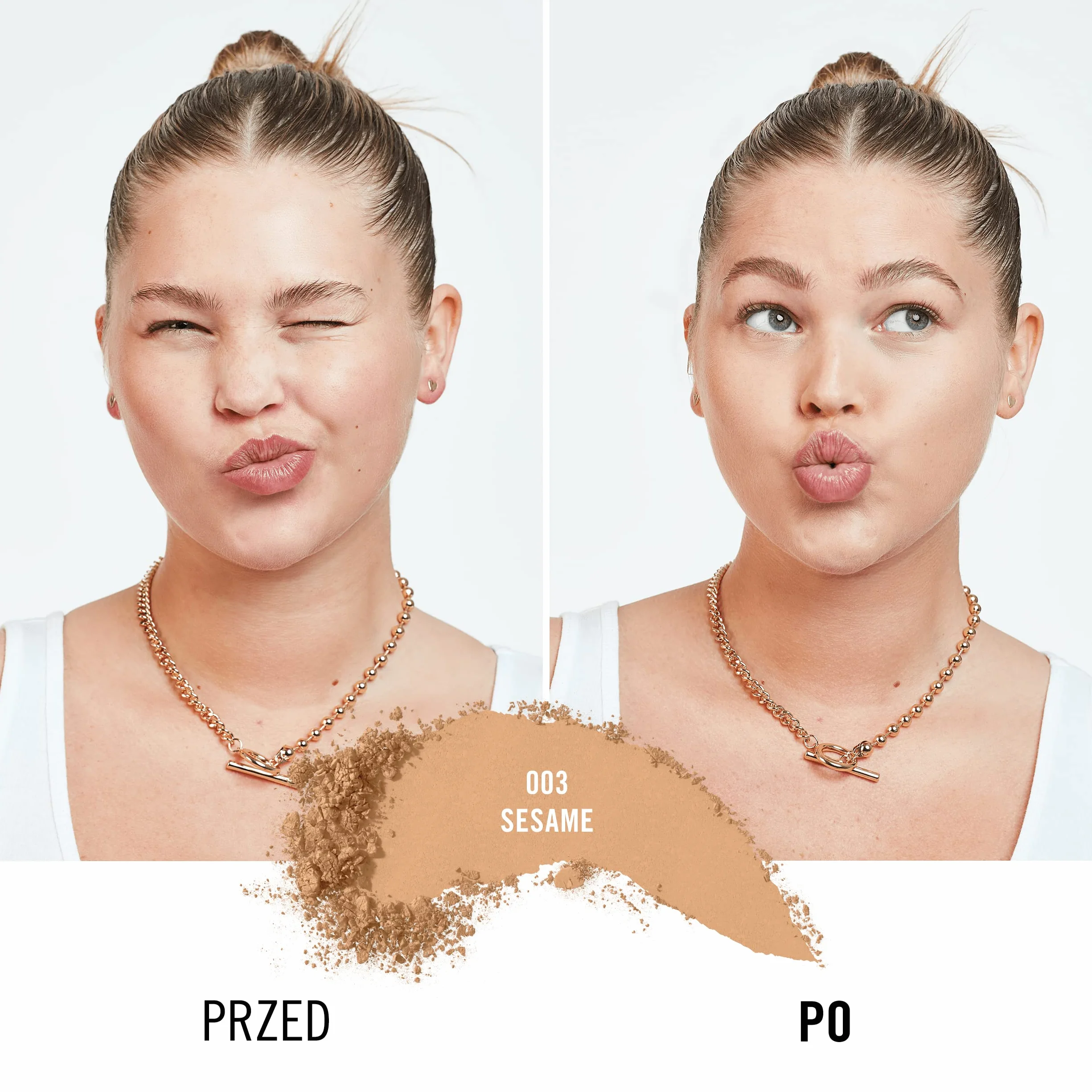 Rimmel Lasting Finish Compact Foundation matujący podkład do twarzy nr 003 Sesame, 10 g