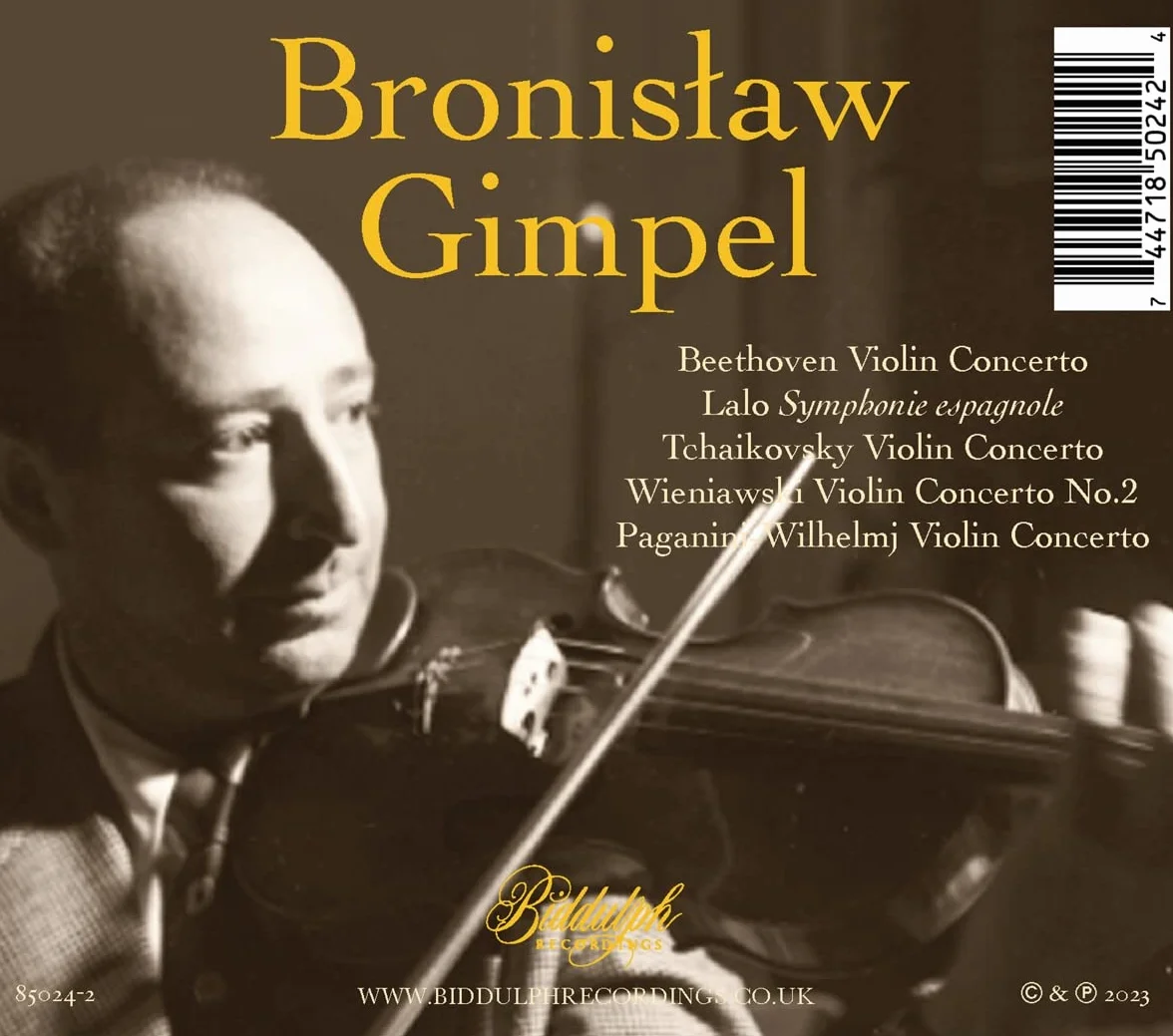 Bronislaw Gimpel: Violin Concertos