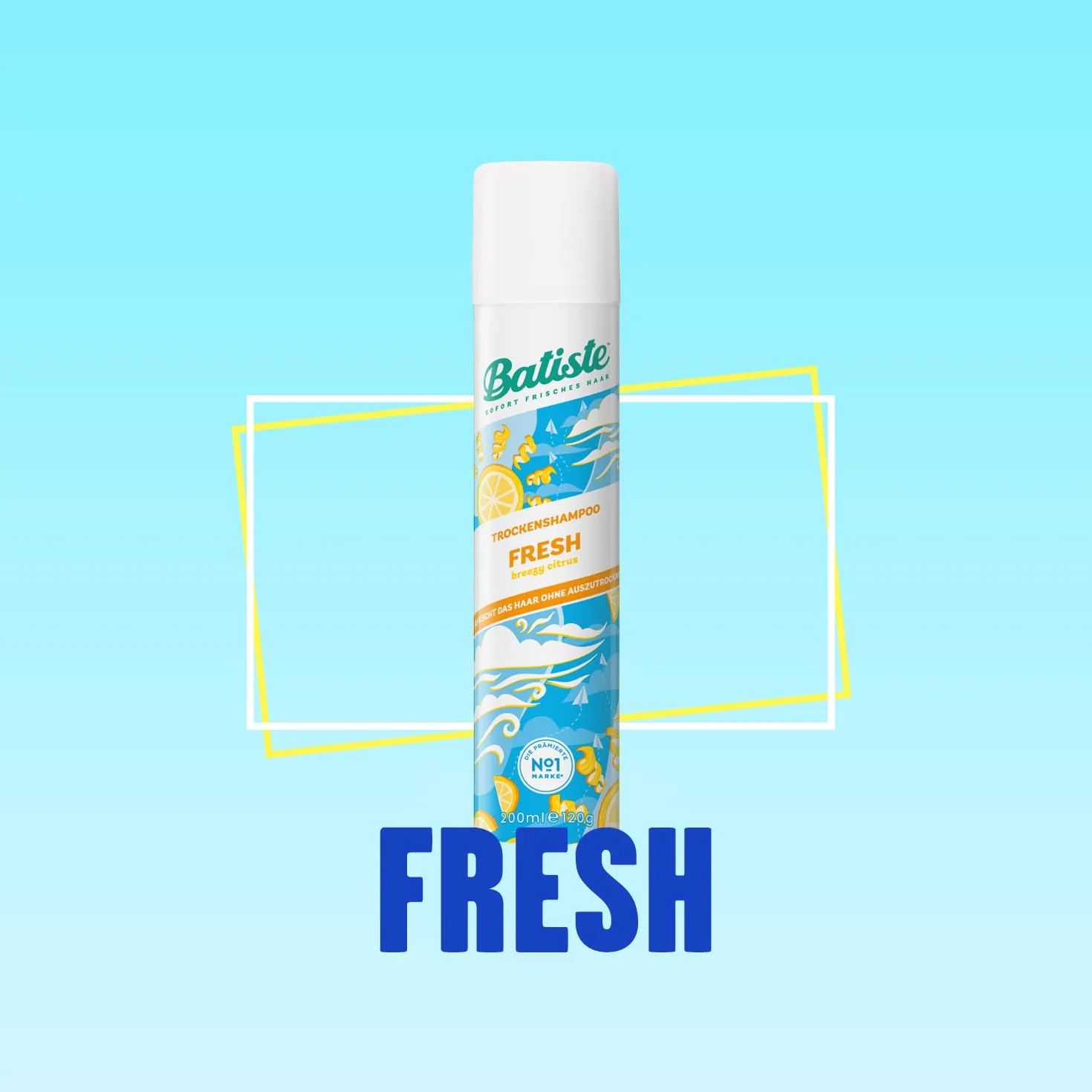 Batiste Szampon suchy świeży 200 ml