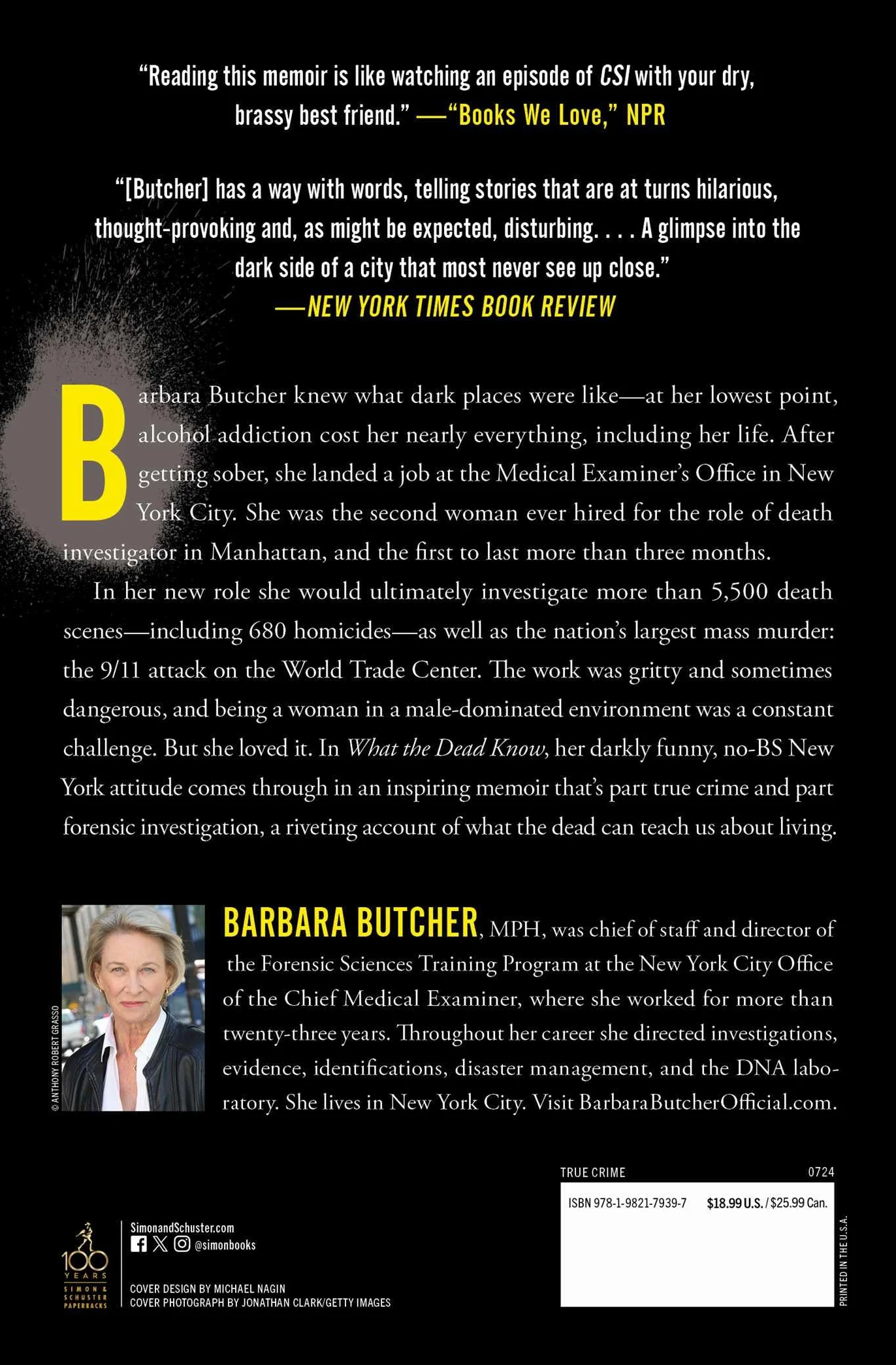 What the Dead Know: Learning about Life as a New York City Death Investigator