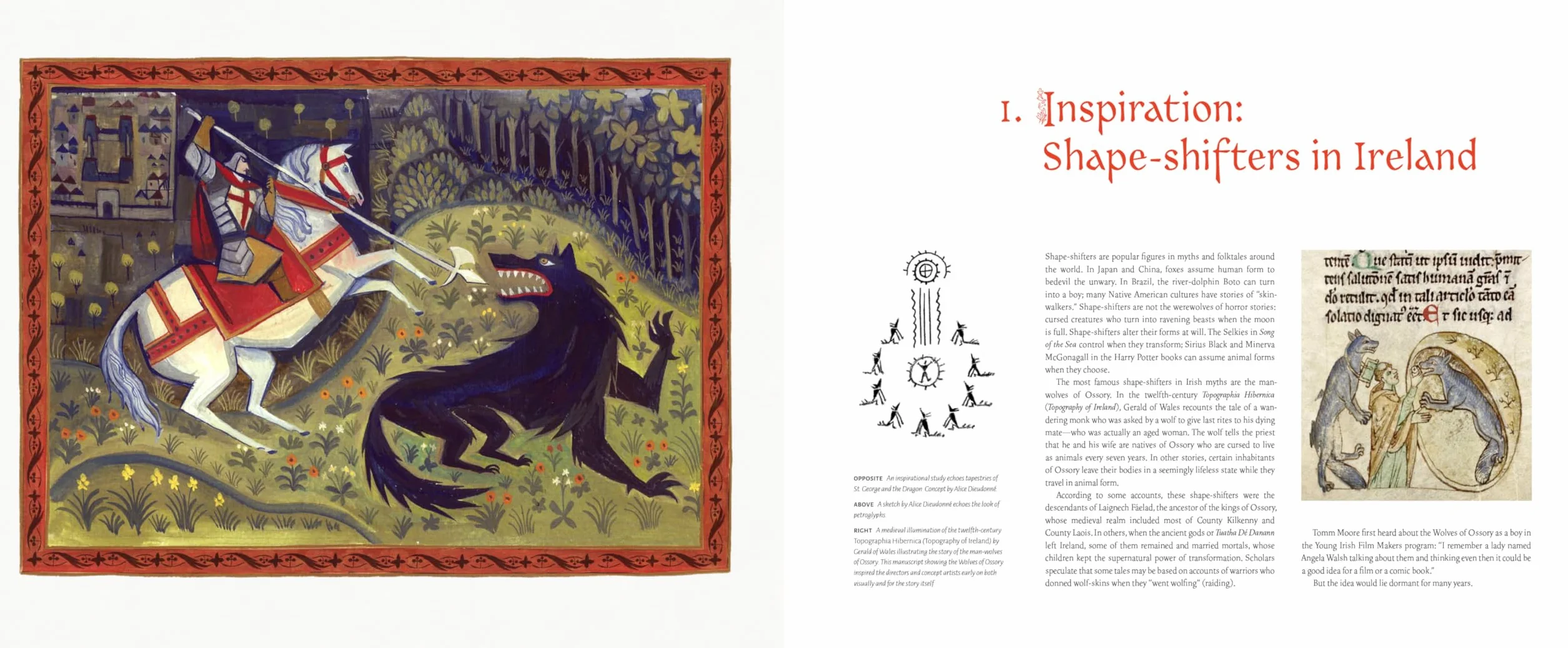 The Art of Wolfwalkers: by Charles Salomon. Illustrated by Cartoon Saloon