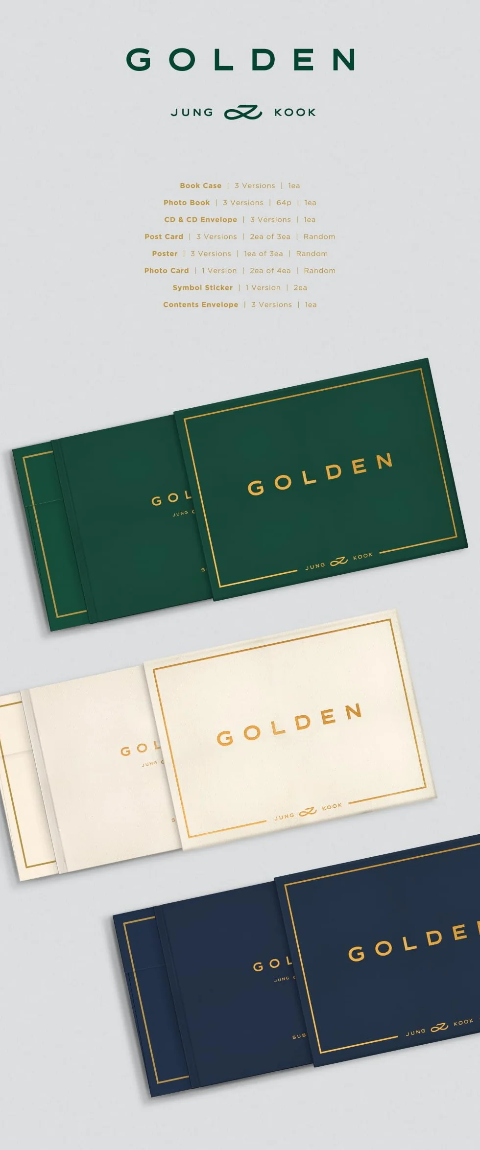 JUNGKOOK BTS Złoty 1. album solo wersja SUBSTANCJA