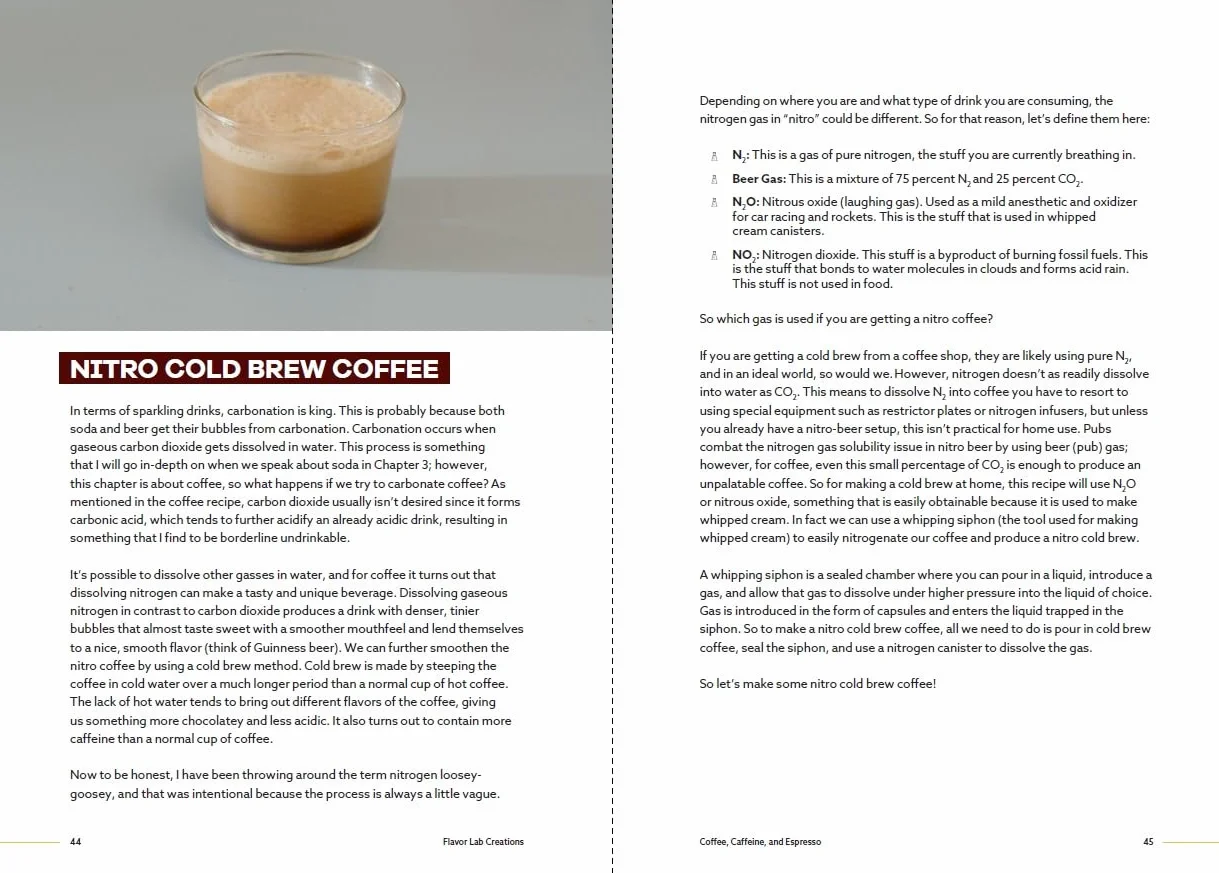 Flavor Lab Creations: A Physicist's Guide to Unique Drink Recipes (the Science of Drinks, Alcoholic Beverages, Coffee and Tea)