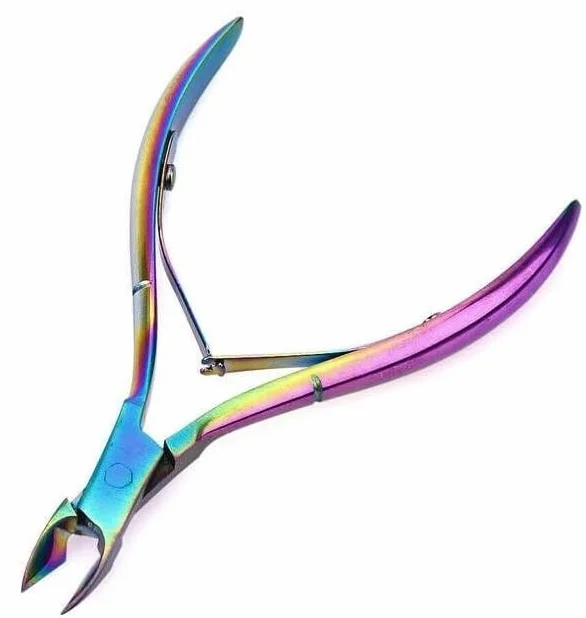 Cążki Do Skórek Stal RAINBOW 4mm