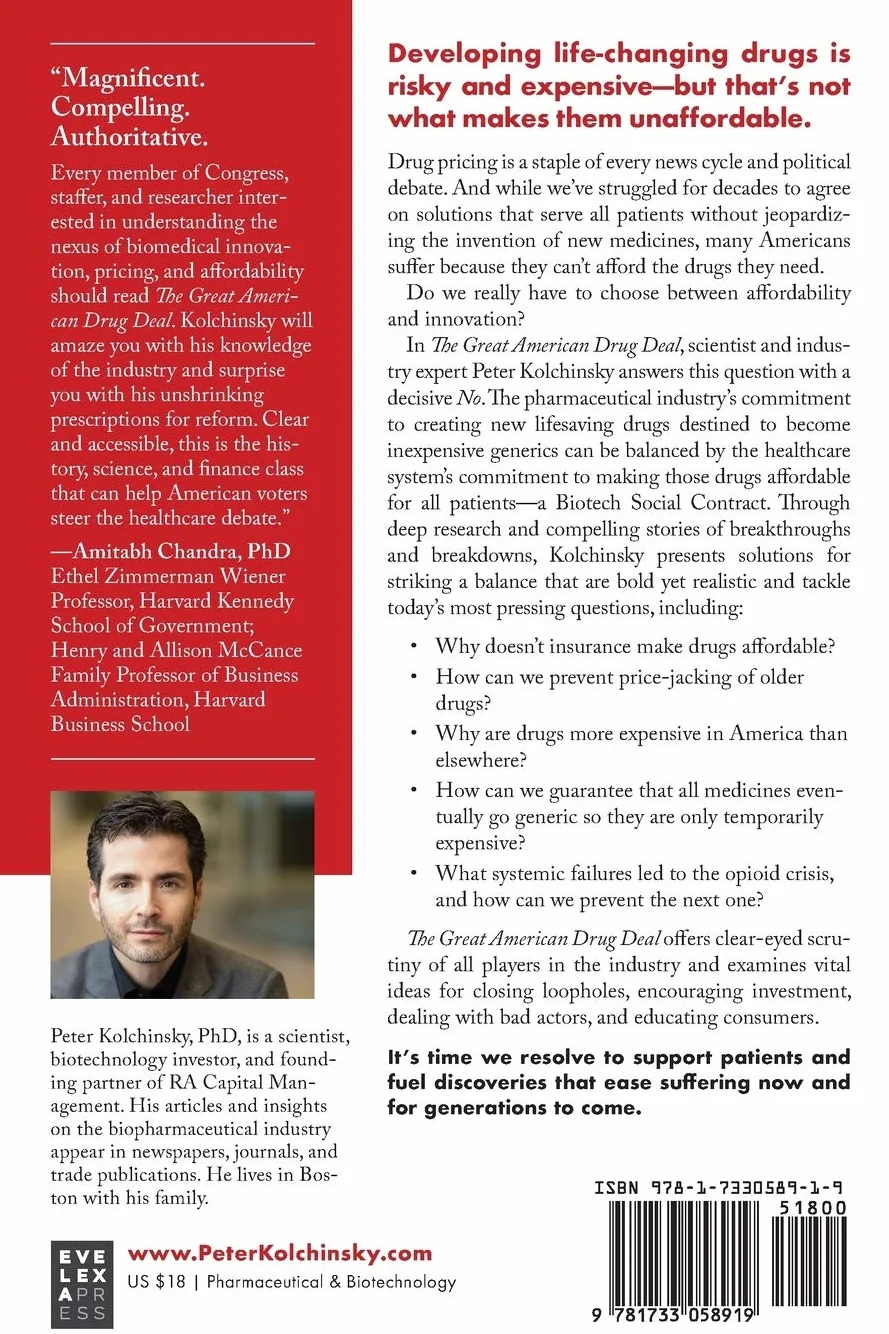 The Great American Drug Deal: A New Prescription for Innovative and Affordable Medicines