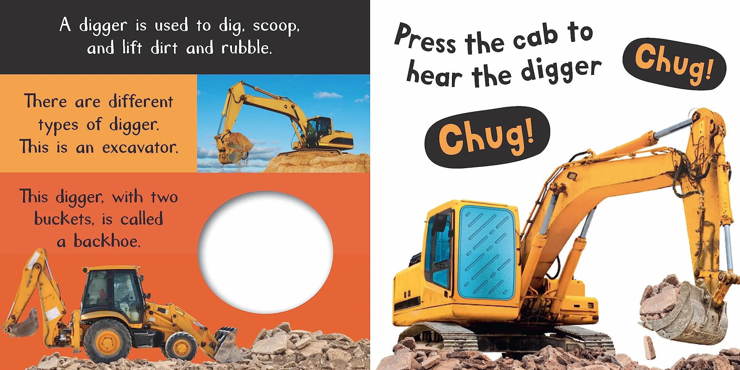Noisy Construction: My First Touch and Feel Sound Book