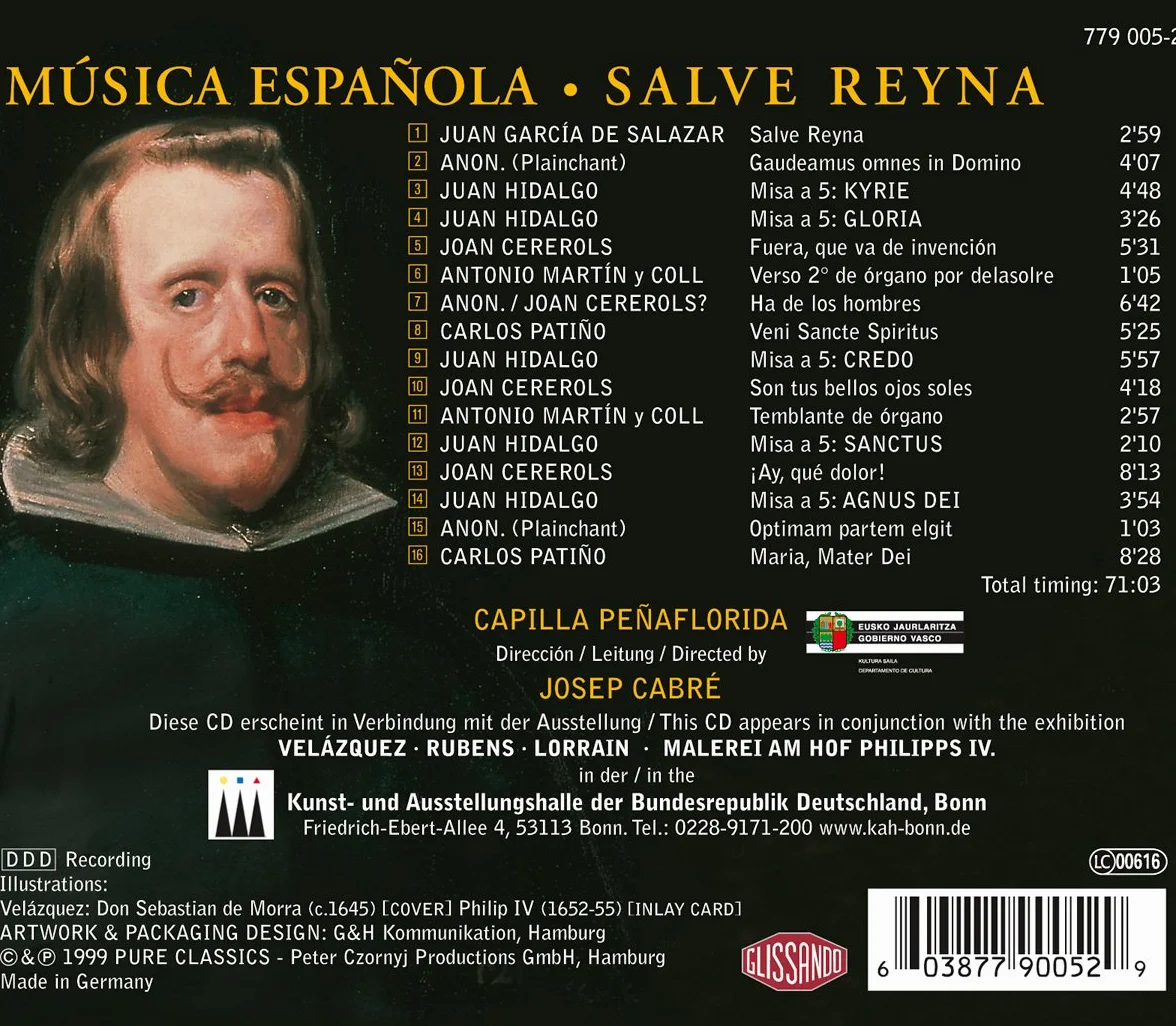 Cabre/Capilla Penaflorida - Hidalgo/Cererols/Patino: Salve Reyn