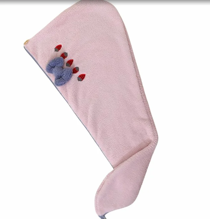 Turban turban, turban, turban do włosów, ręcznik do długich włosów, szybkoschnący, szybkoschnący, do salonu, podróży, łazienki, dla kobiet i mężczyzn (B)