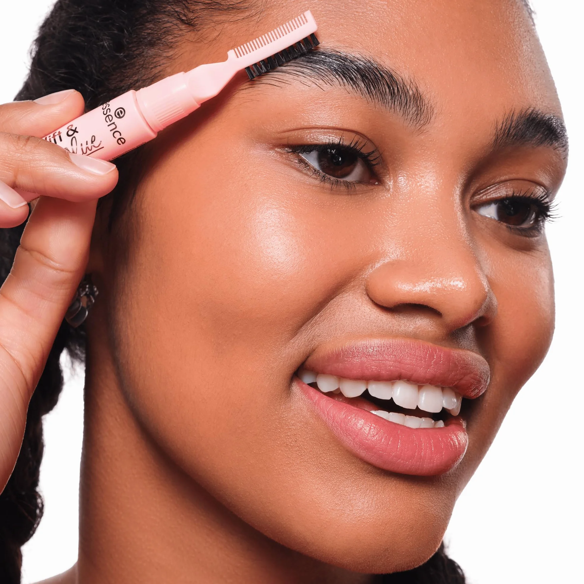 essence klej do brwi brow lift & freeze glue, długotrwały, konturowanie, ustalający, przeświecający (7ml)