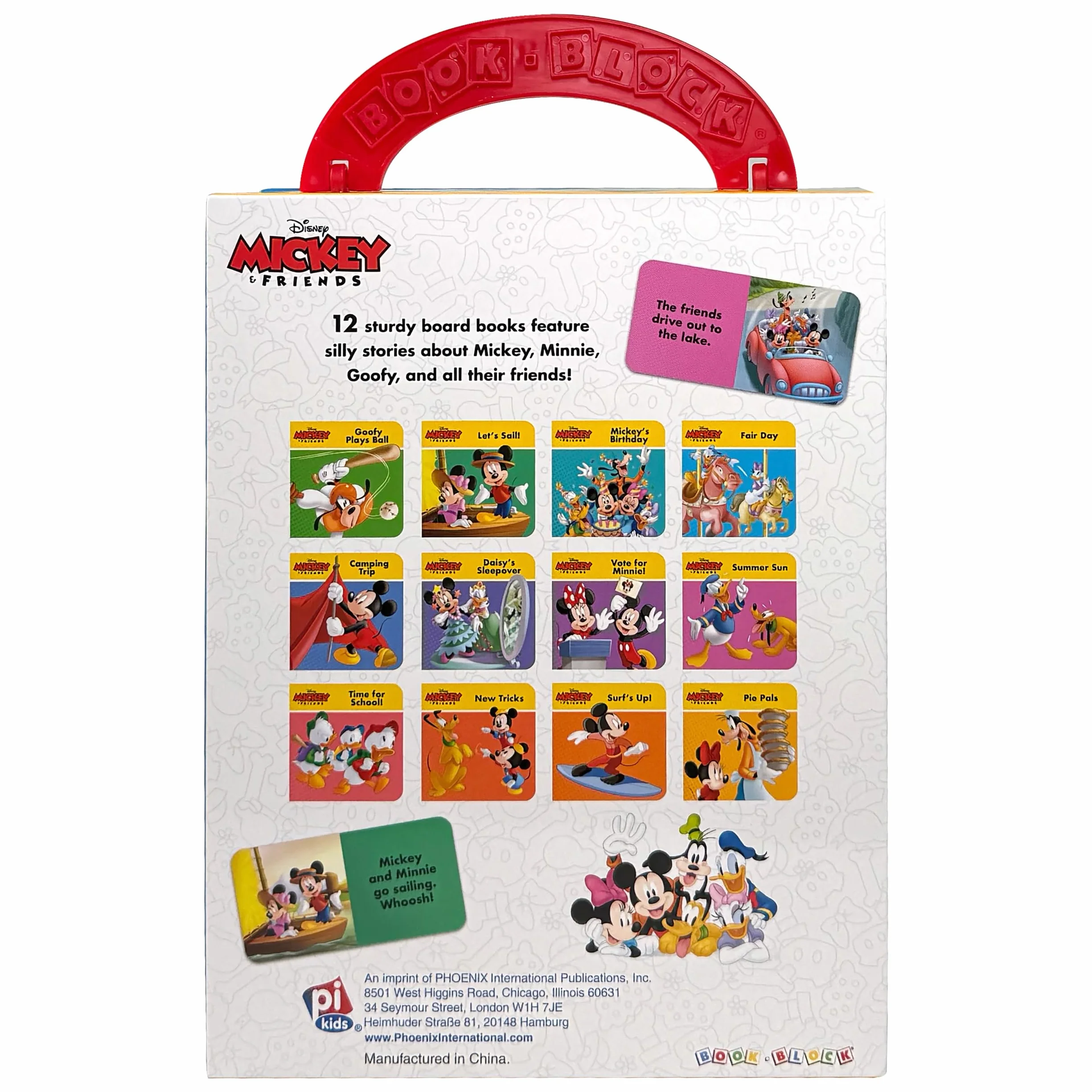 Disney Mickey & Friends: Best Buddies 12 Board Books