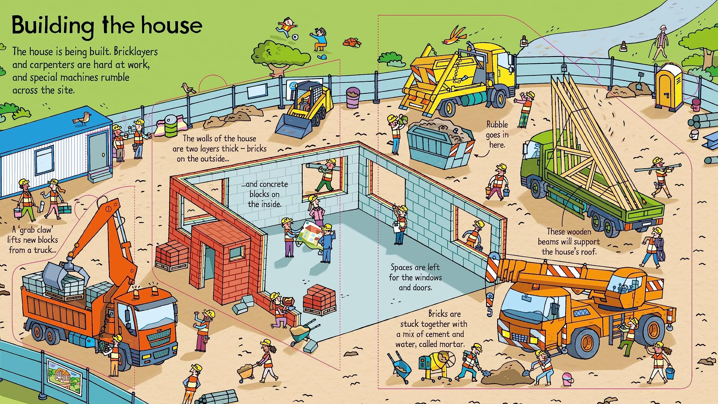 Look Inside a Building Site (Look Inside): 1