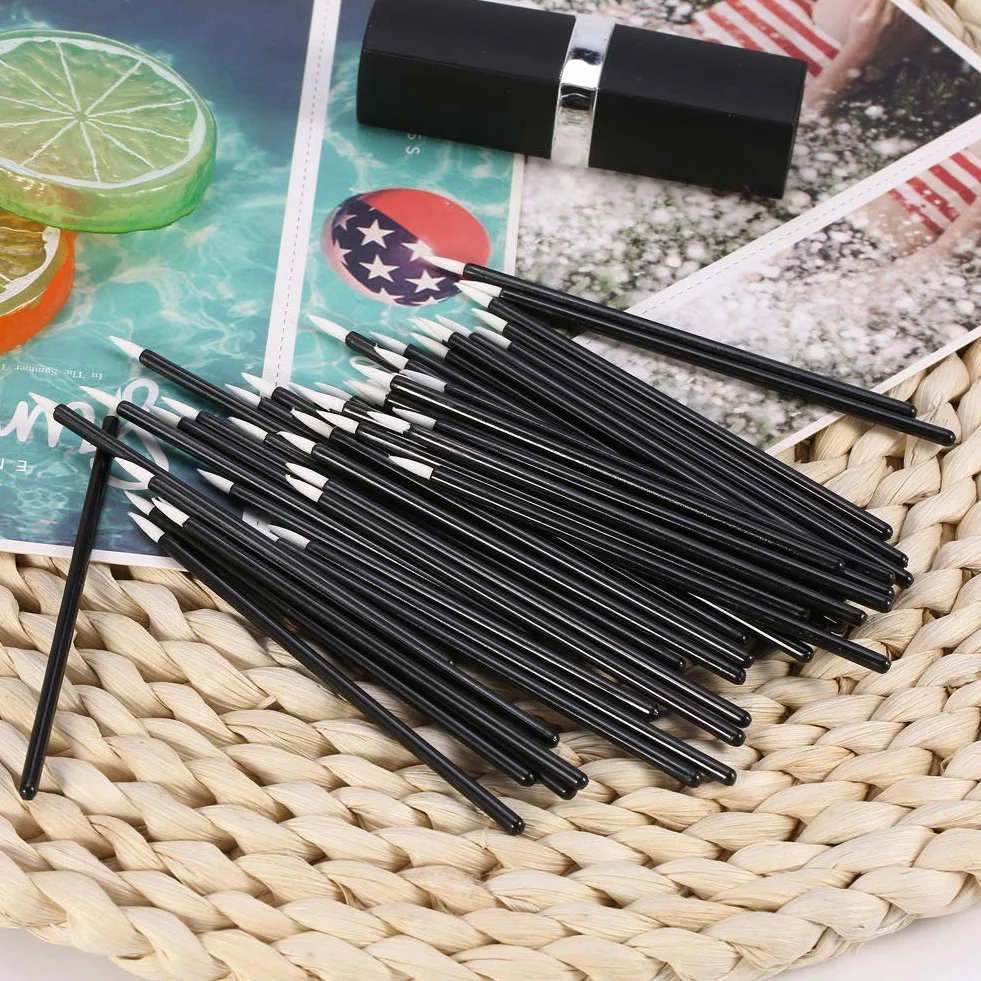 Bezsmakowy nietoksyczny elastyczny pędzel do eyelinera, bezpieczne narzędzie do makijażu, dla artystów makijażu, którzy chcą zachować swój produkt do eyeliner w czystości