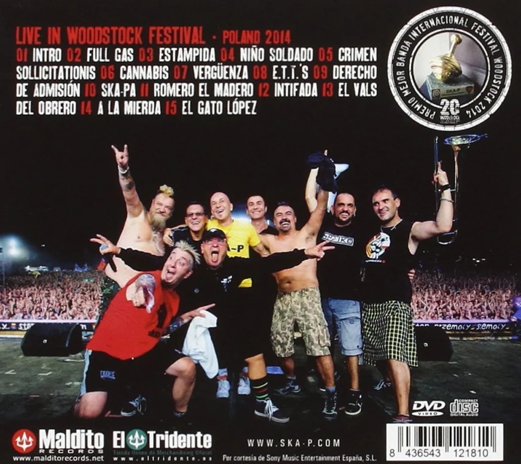 Ska-P Live In Woodstock Festival