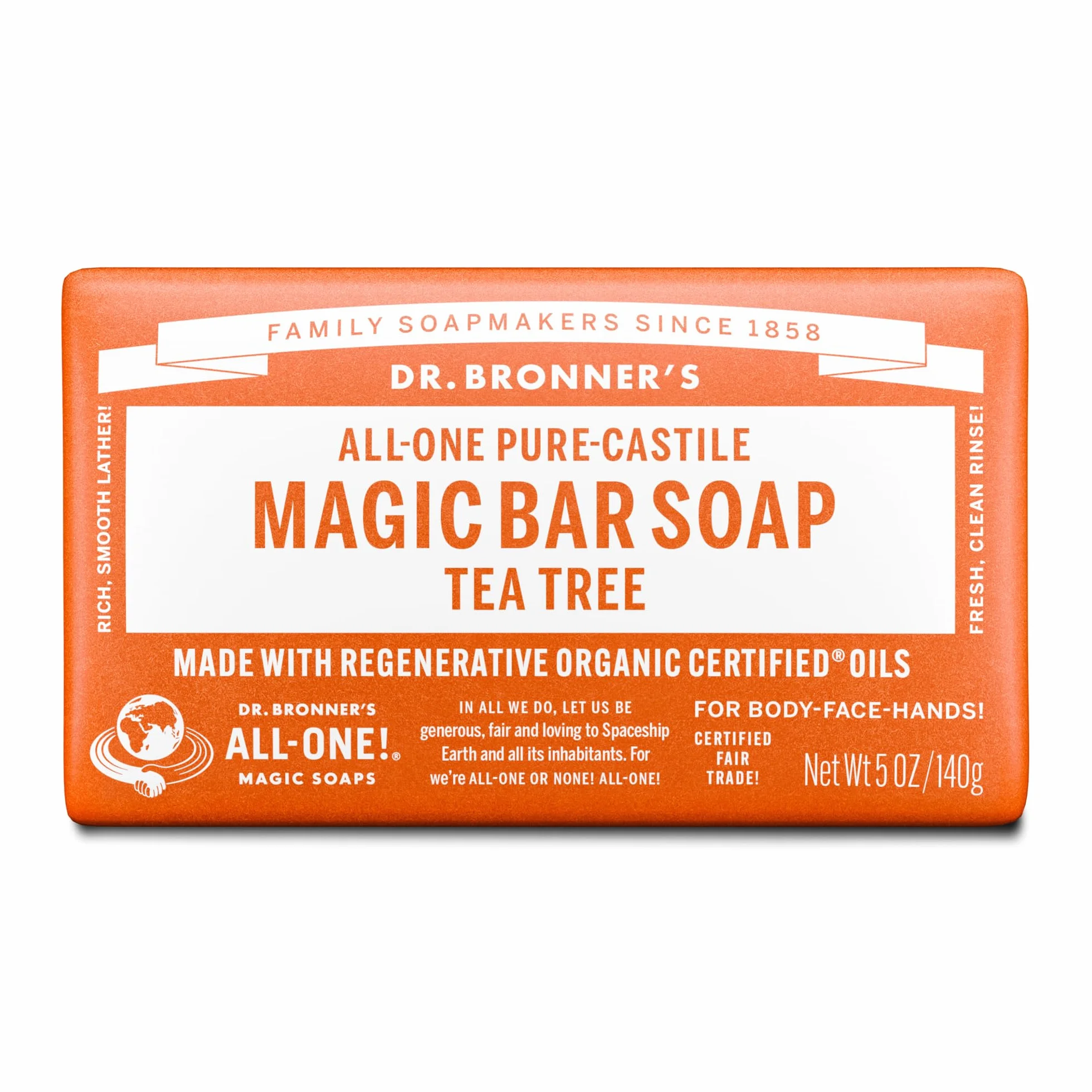 Dr. Bronner's Organic Tea Tree Pure Castile mydelniczka