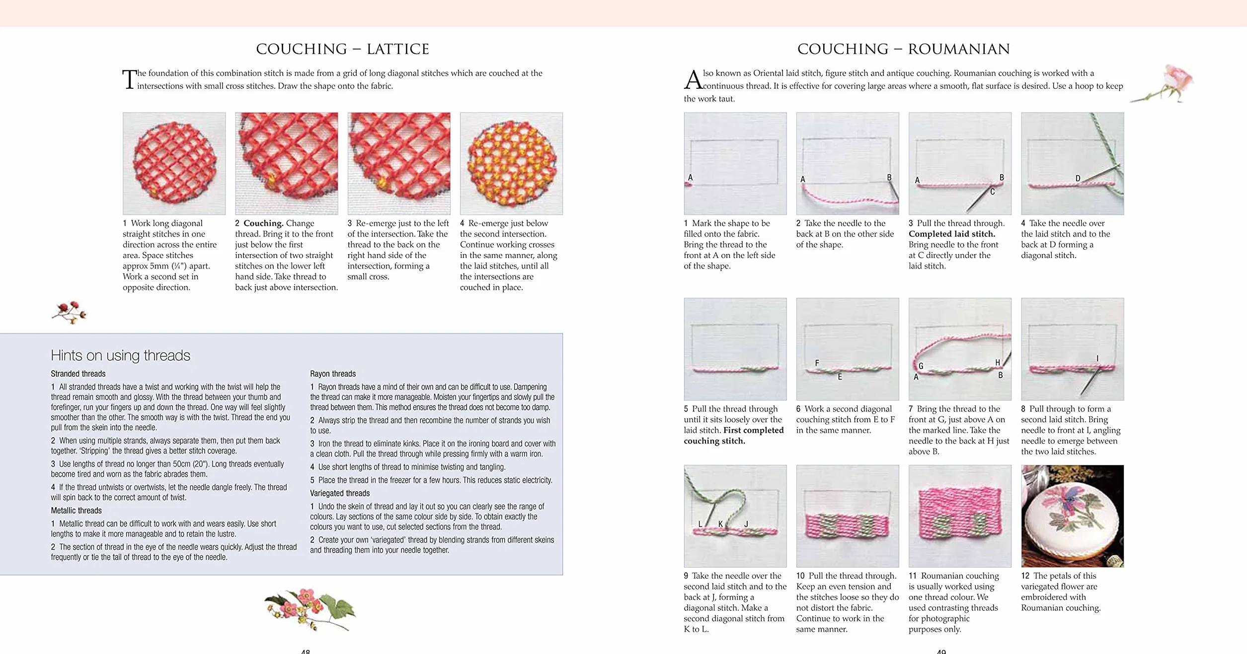 A-Z of Embroidery Stitches: A Complete Manual for the Beginner Through to the Advanced Embroiderer
