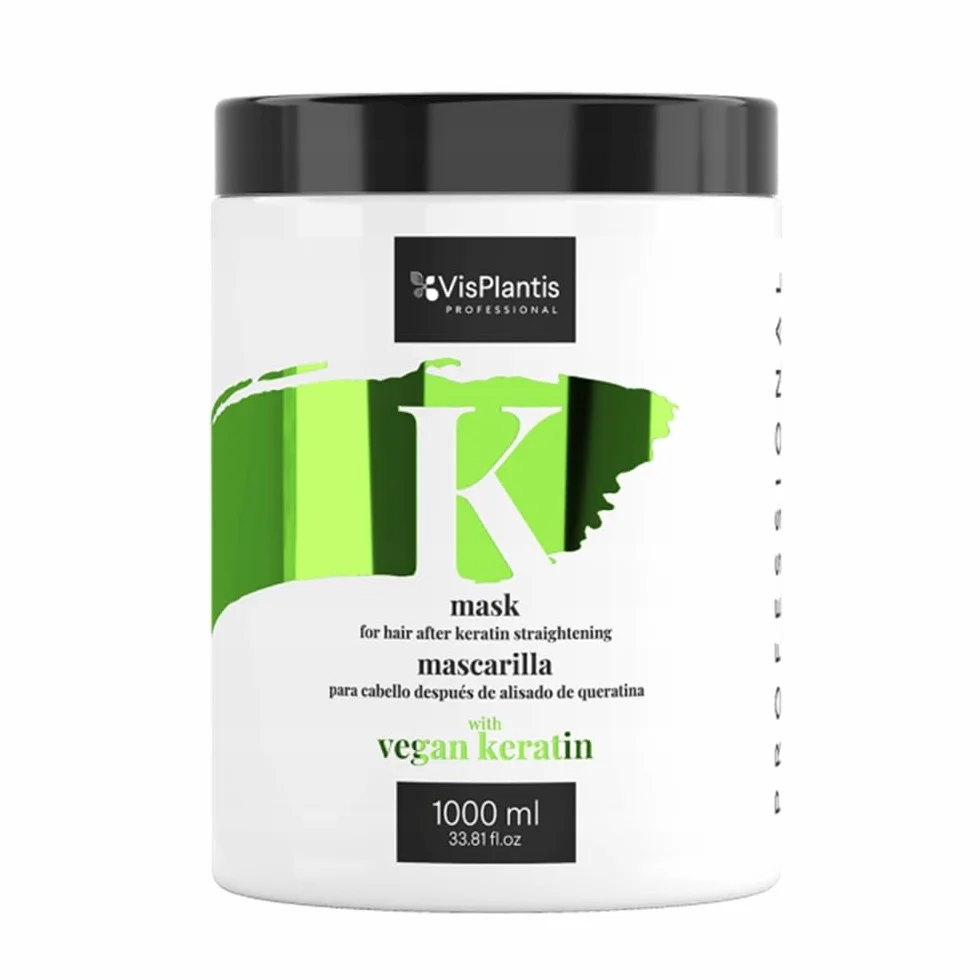 VisPlantis Maska do włosów po keratynowym prostowaniu włosów, 1000ml