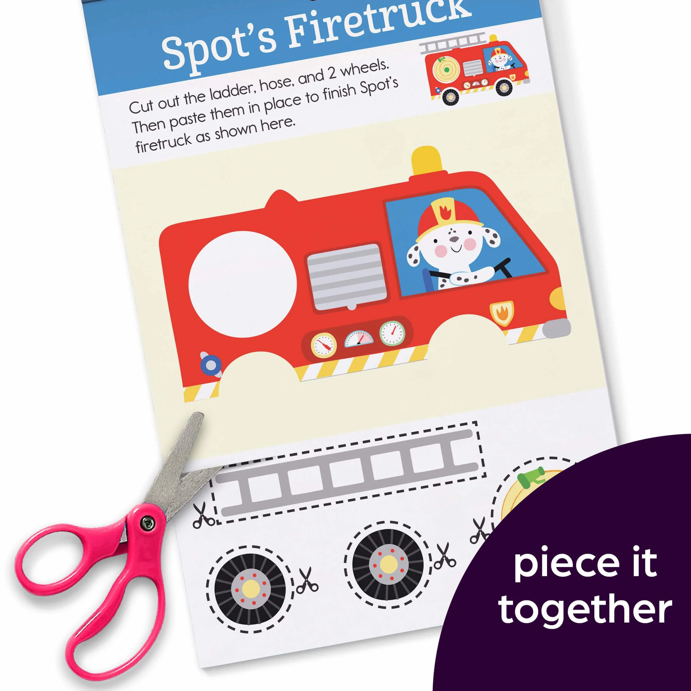 Preschool Cutting and Pasting: Scissor Skills Activity Book for Preschoolers to Practice Cutting Paper, Sort, Match, Find Patterns and More
