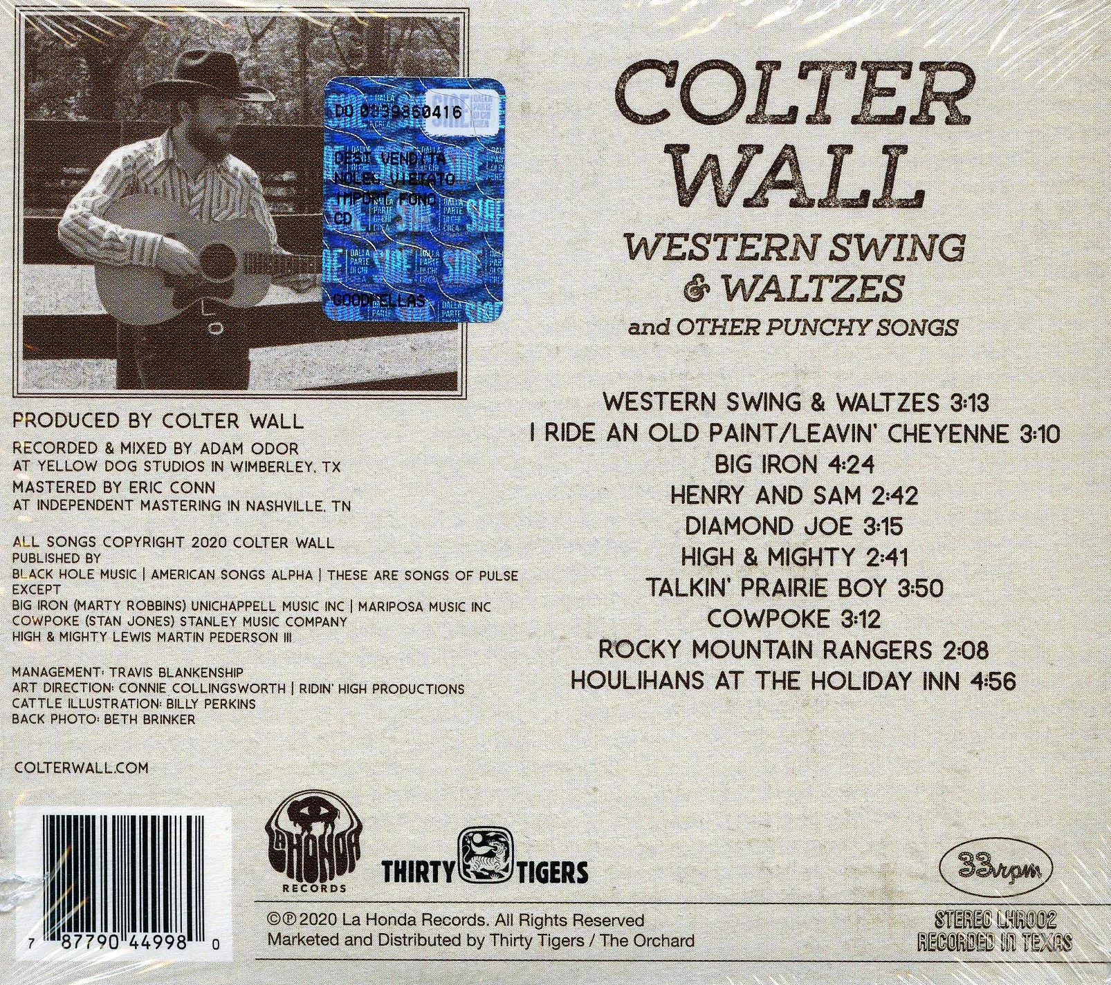 Western Swing & Waltzes And Other Punchy Songs
