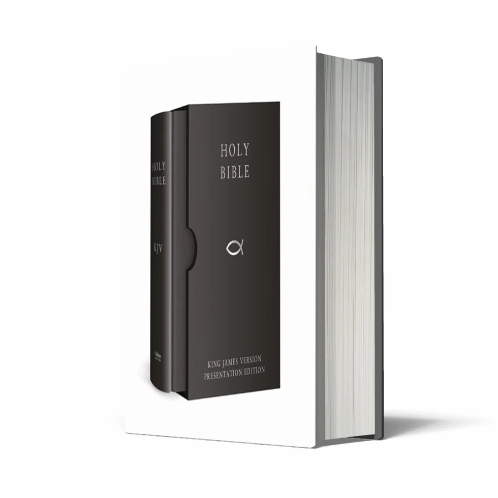 HOLY BIBLE: King James Version (KJV) Black Presentation Edition